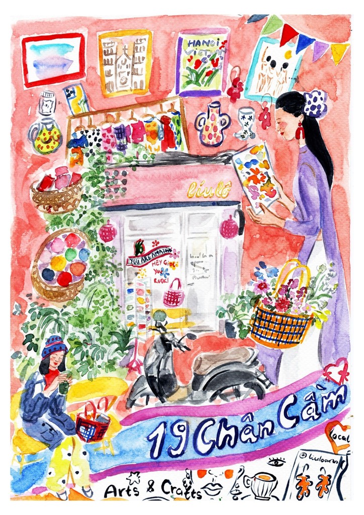 Thiệp 19 Chân Cầm Líu Lô x Tao