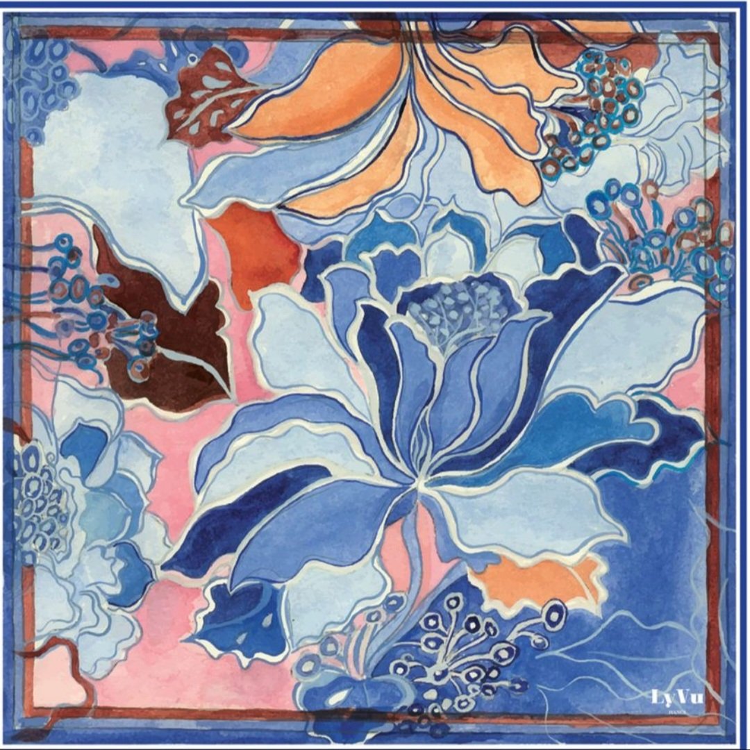 Tranh Ly Vu Flower Fantasy 2 32.5 x 32.5