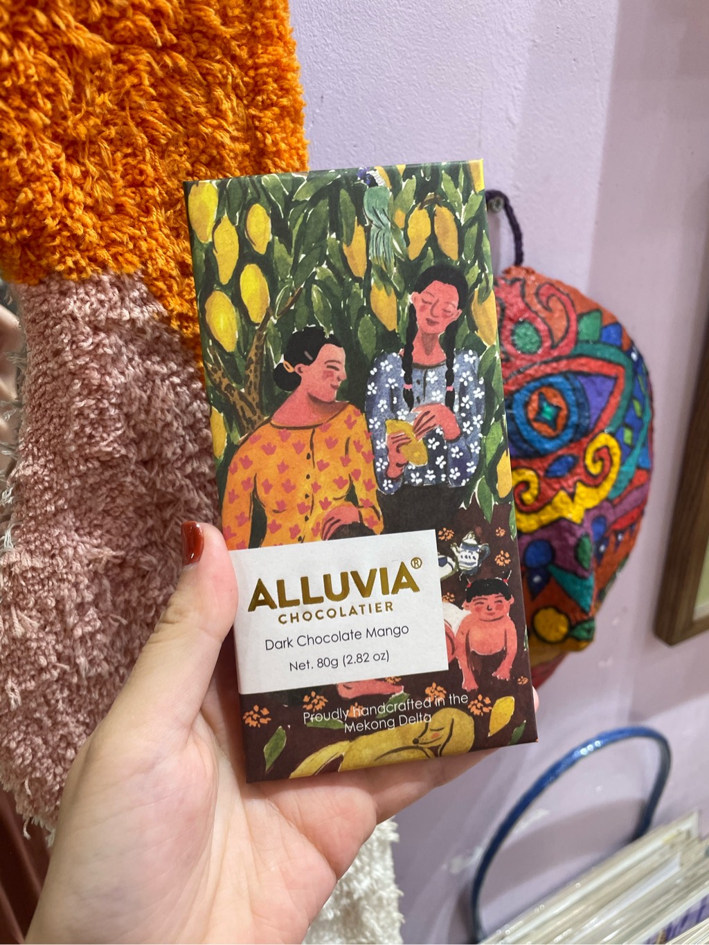 Dark Chocolate Mango 80g Alluvia