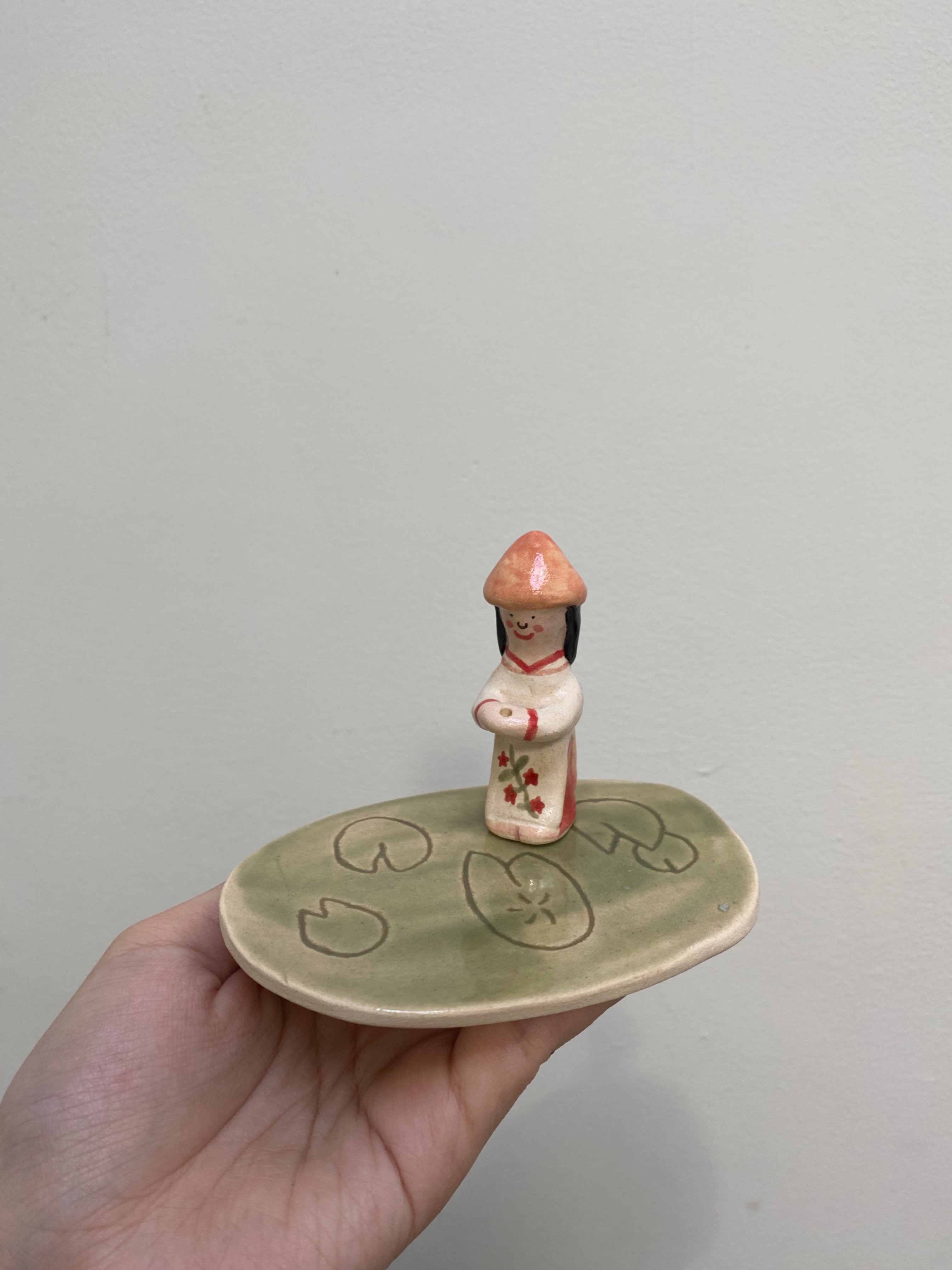 Incense holder Mèo Haru Craft