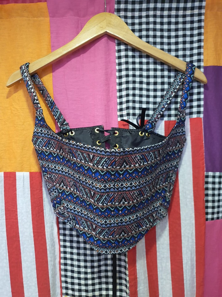 Áo corset 1 Chế Upcycled Clothing