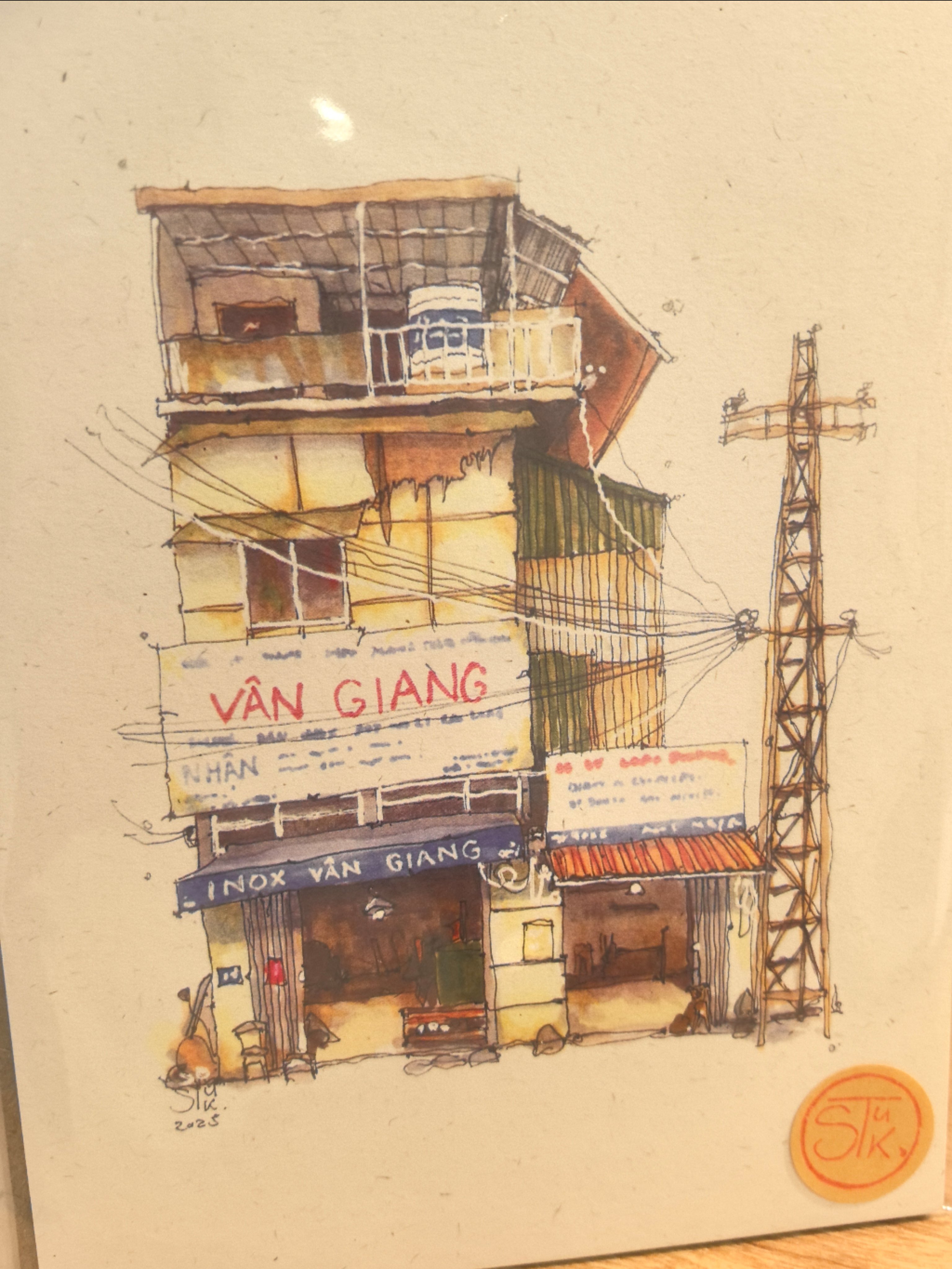 Tranh A5 STU Hà Nội HN015