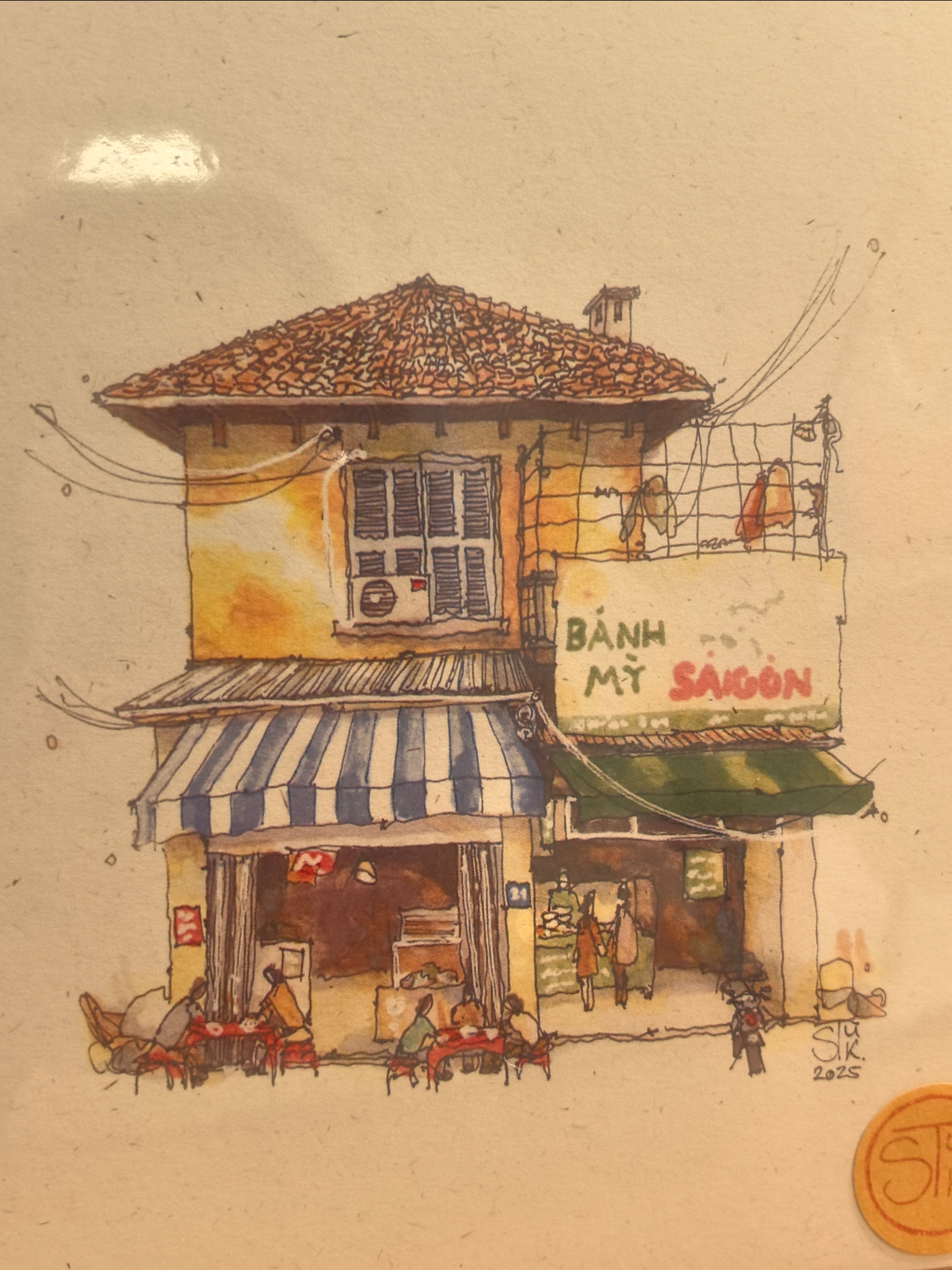 Tranh A5 STU Hà Nội HN014