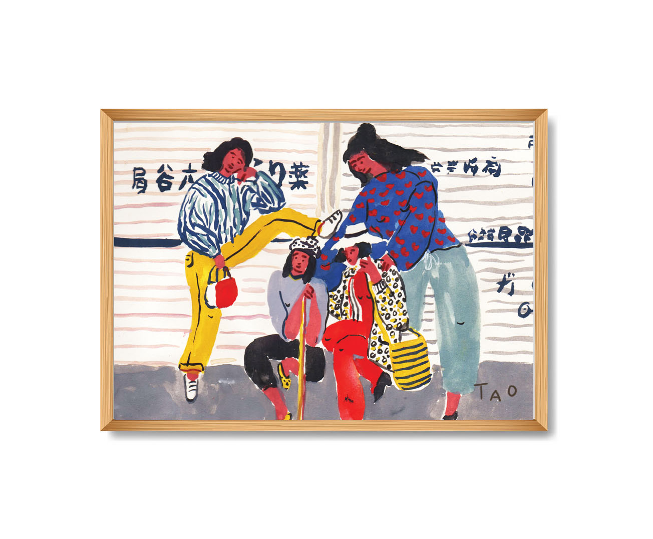 Tranh Tao A4 Girlgang