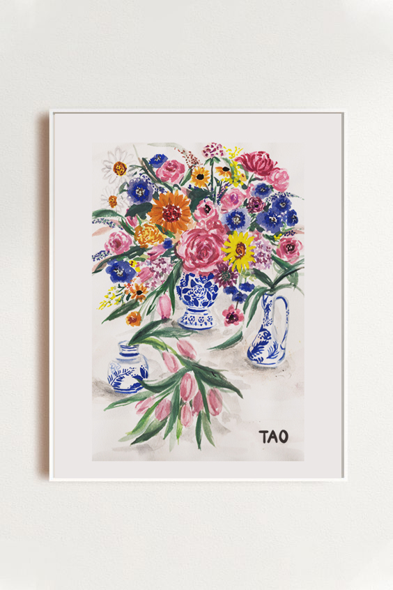 Tranh Tao Let Yourself Bloom