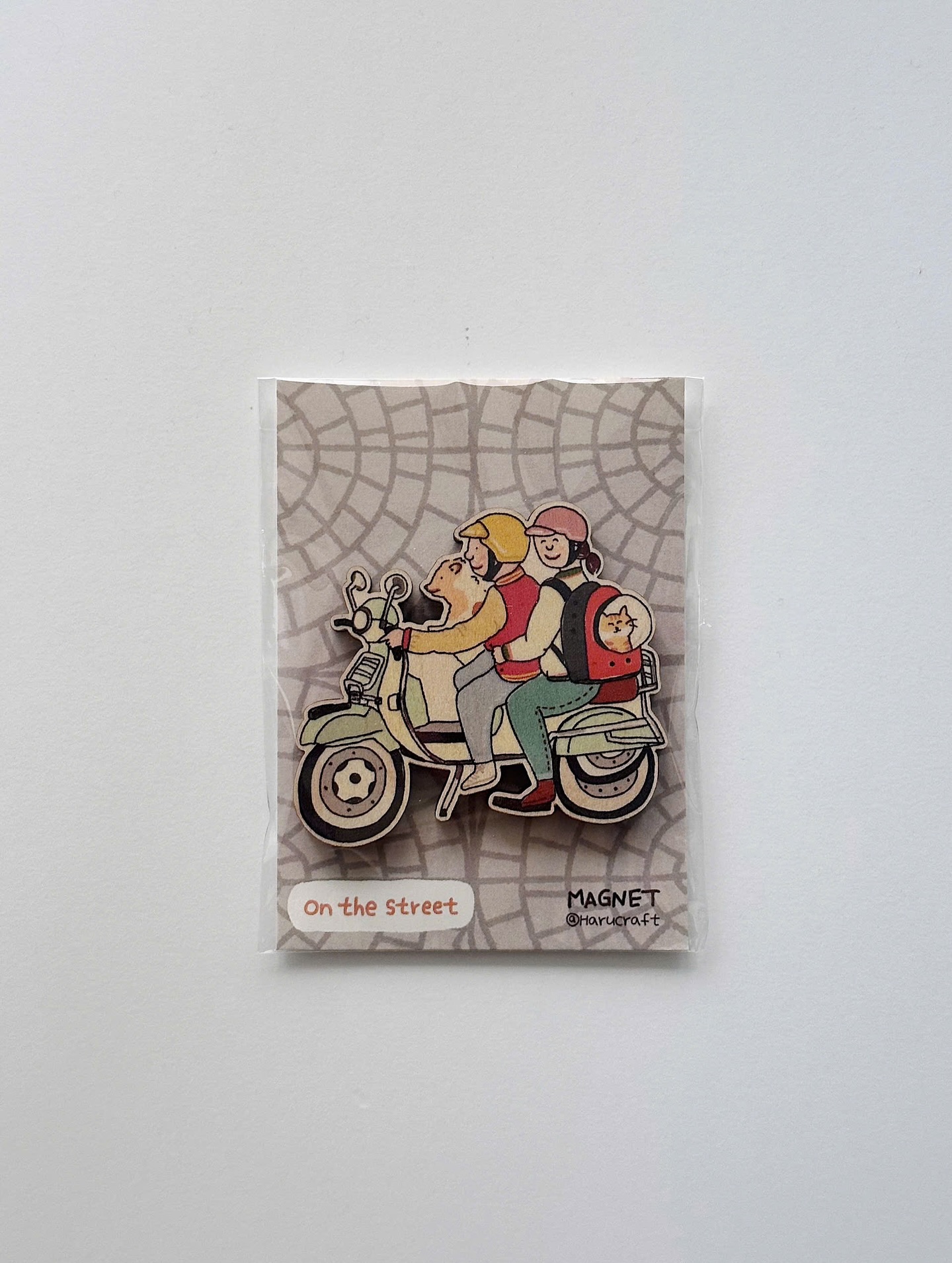 Nam châm Gỗ  Haru Craft