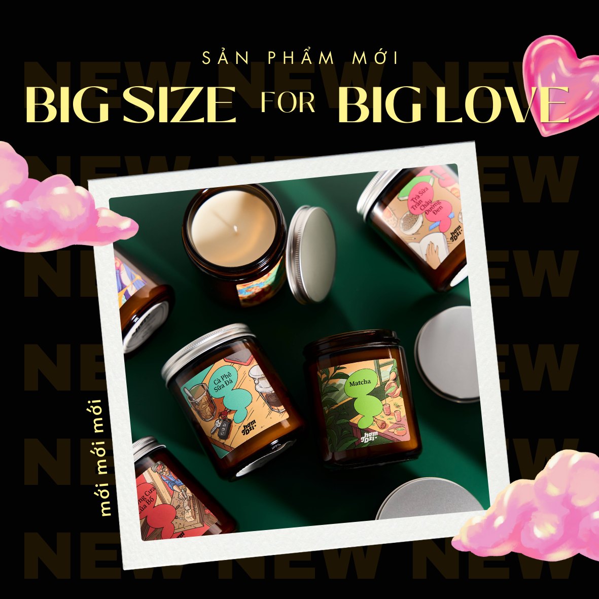 Nến Cà phê Thơm Dzị 200 gram