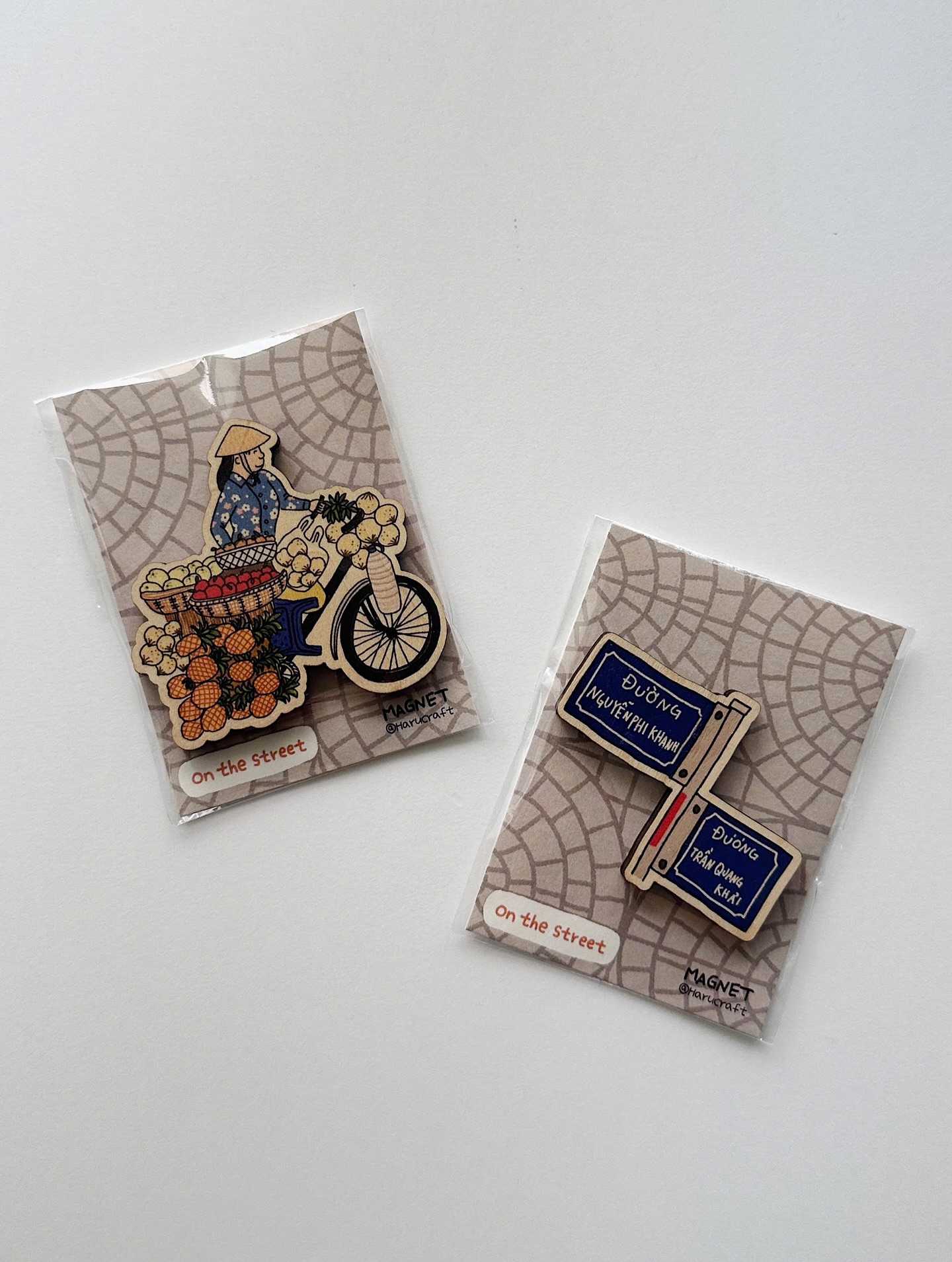 Nam châm Gỗ  Haru Craft