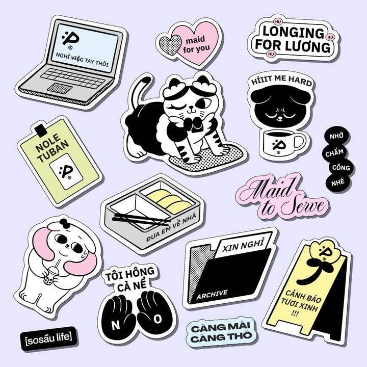 Stickers Sosầu Life Hi:Piece