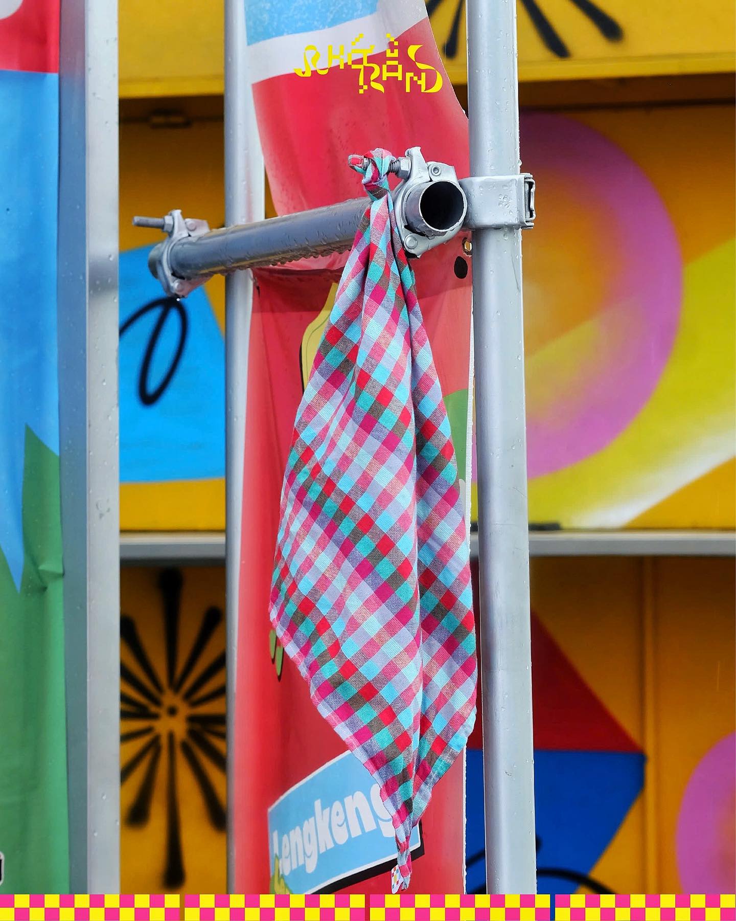 KHĂN VUÔNG XANH BẠC HÀ 50 x 50 cm Nhớ Rằn