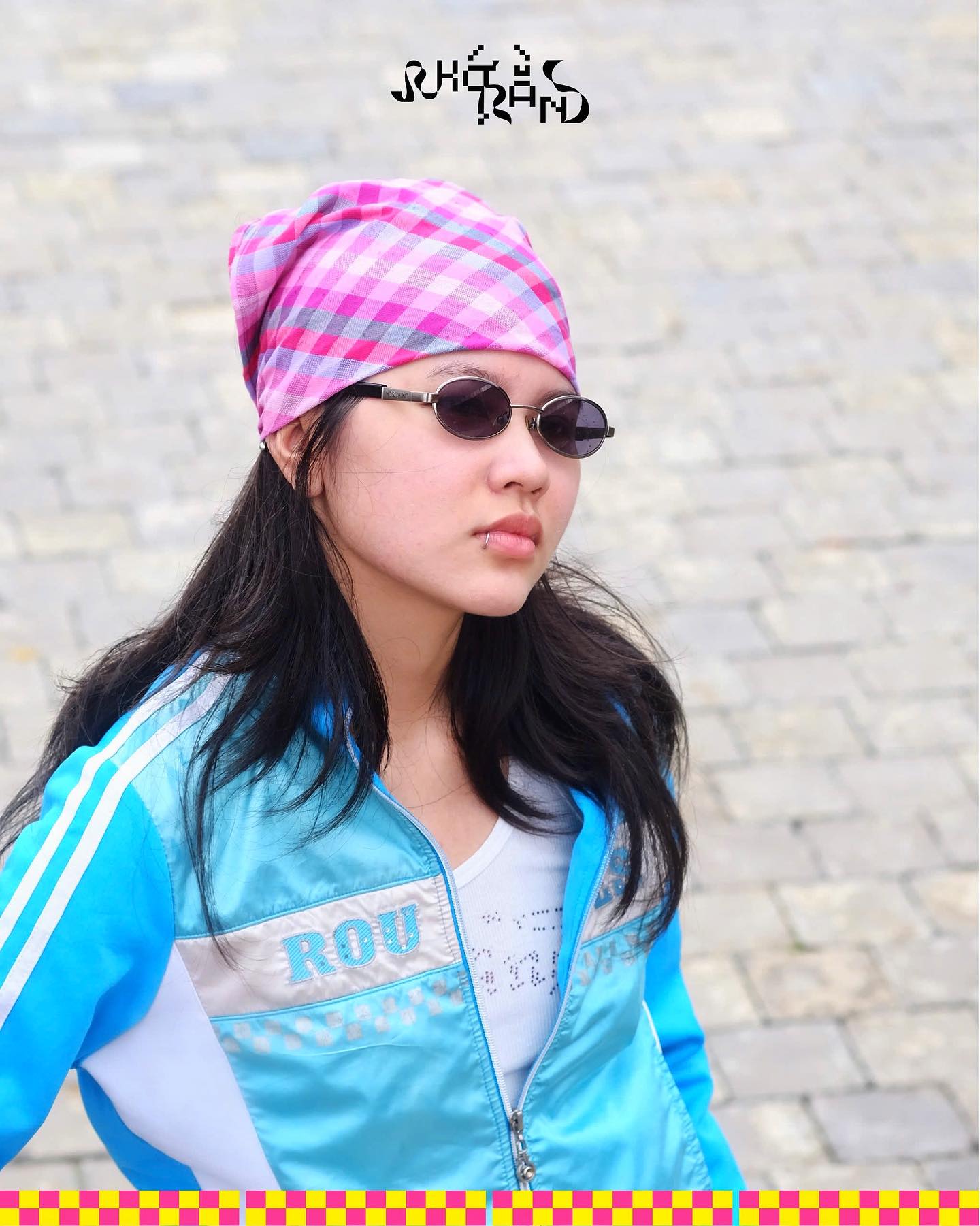 KHĂN VUÔNG XANH BẠC HÀ 50 x 50 cm Nhớ Rằn