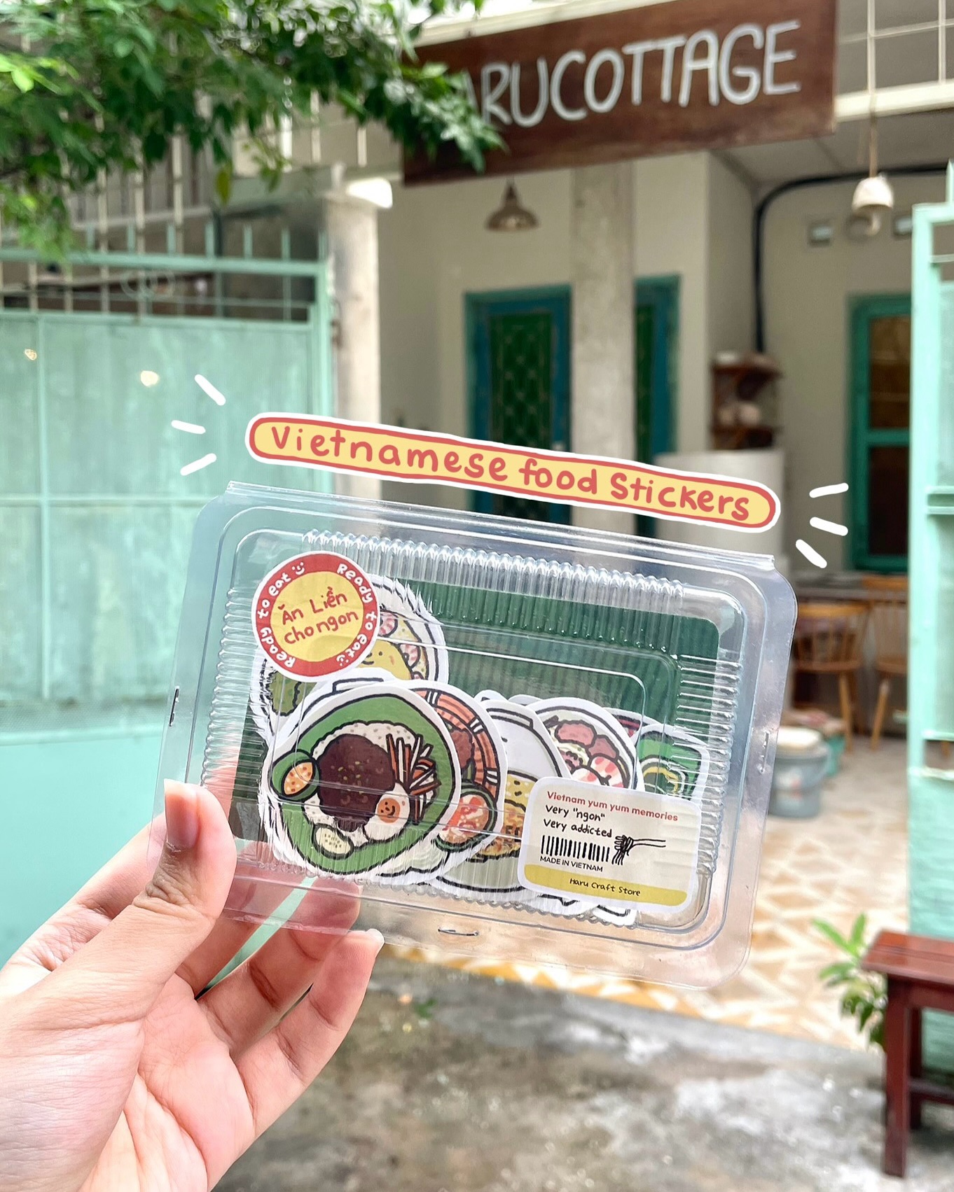 Sticker Box Restaurant Haru Craft