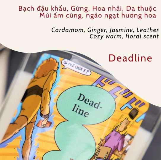Nến Thơm Dzị 111gram dead line