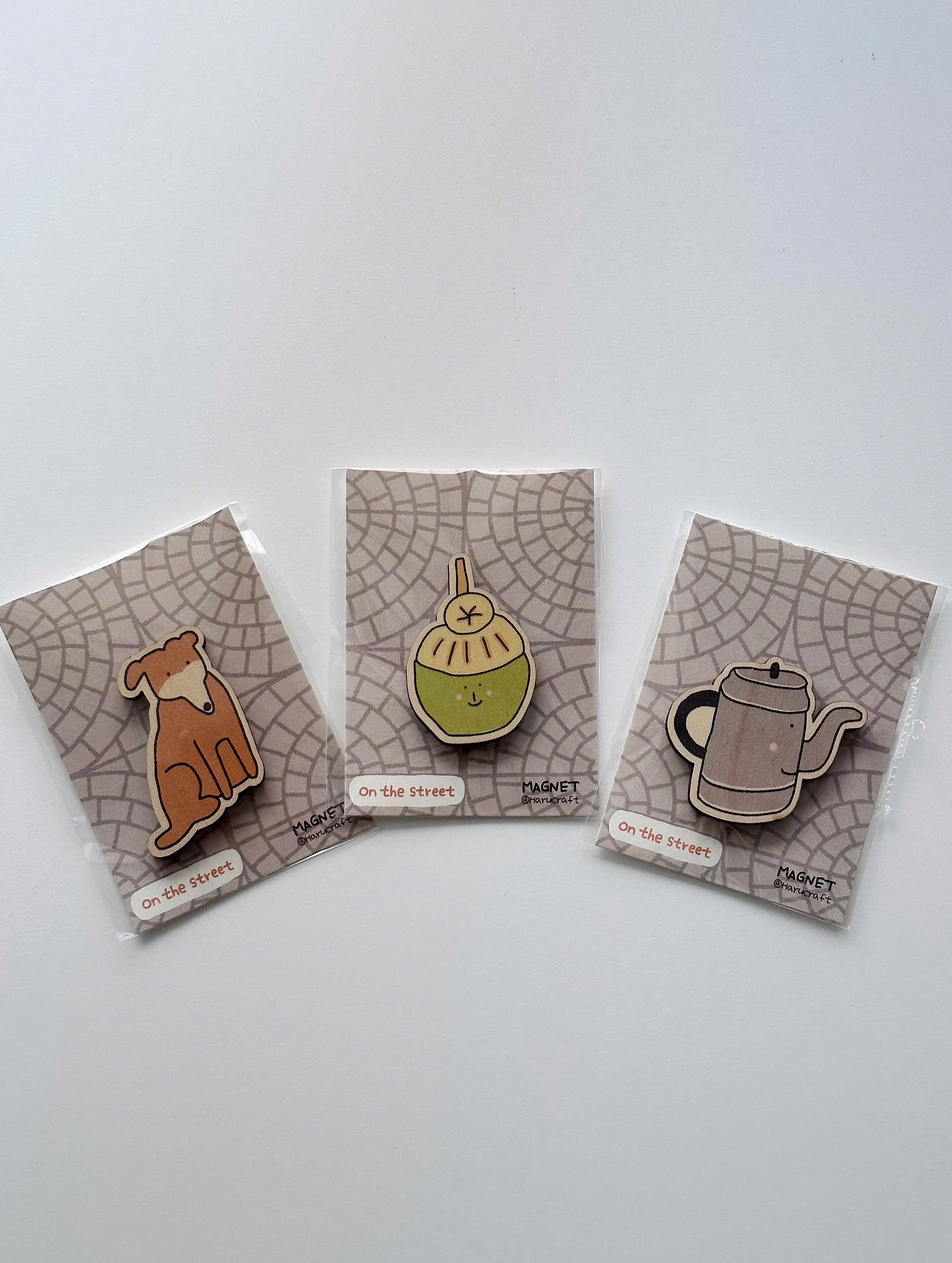 Nam châm Gỗ  Haru Craft