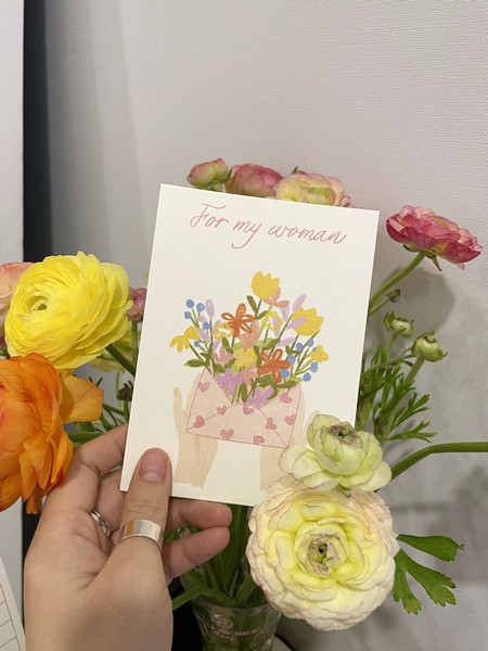 Thiệp Women's Day Mai Lê