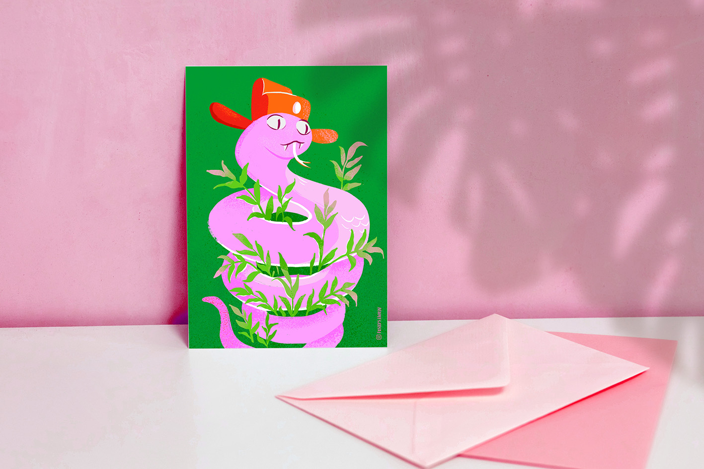 Thiệp Posters Thingy Tết 25- Rắn thăng quan tiến chức