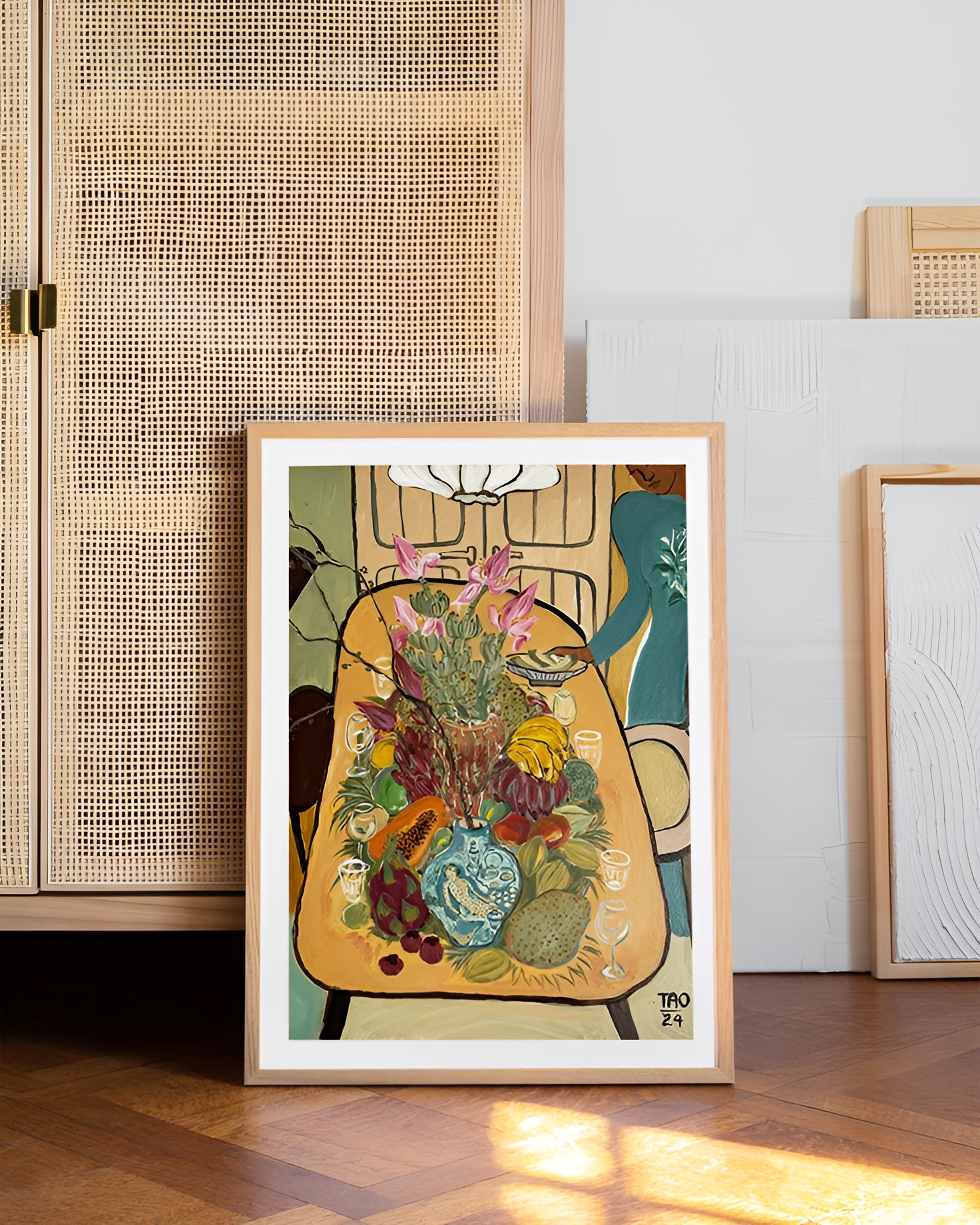 Tranh Tao A3 life is abundance