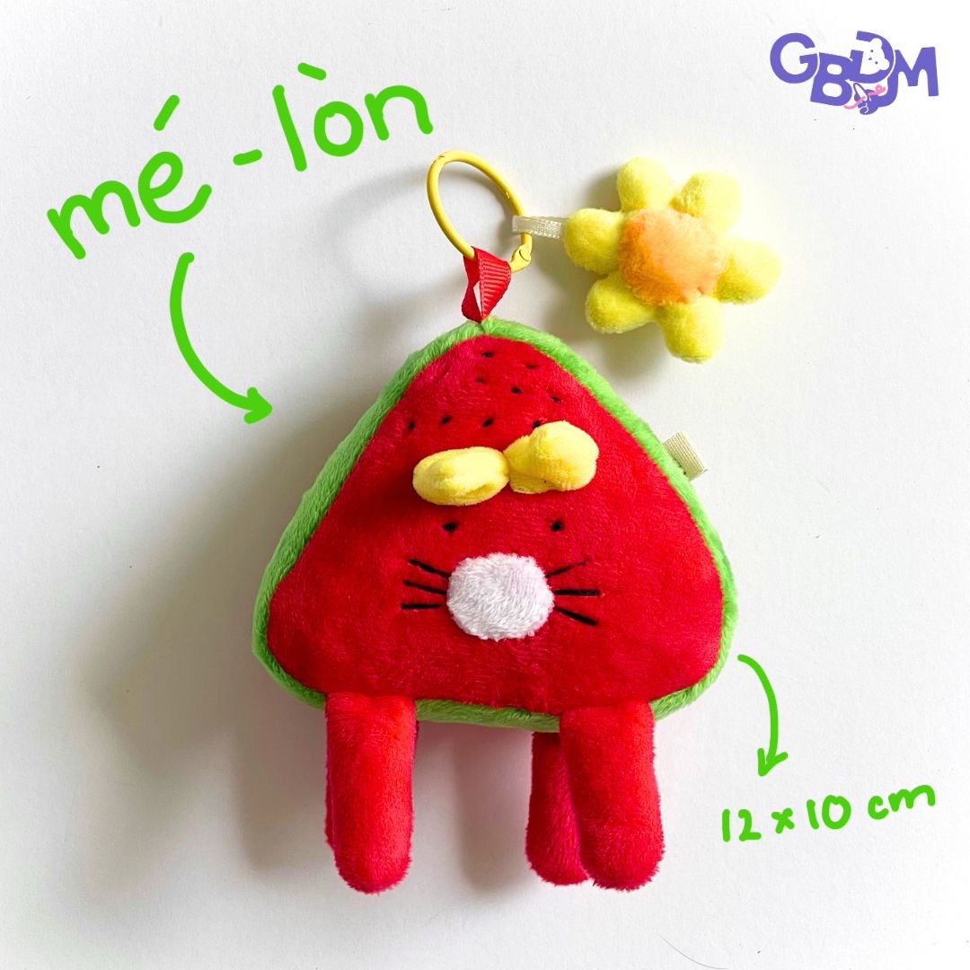 Móc chìa khóa - Mè Lón Gấu Bông Đình May