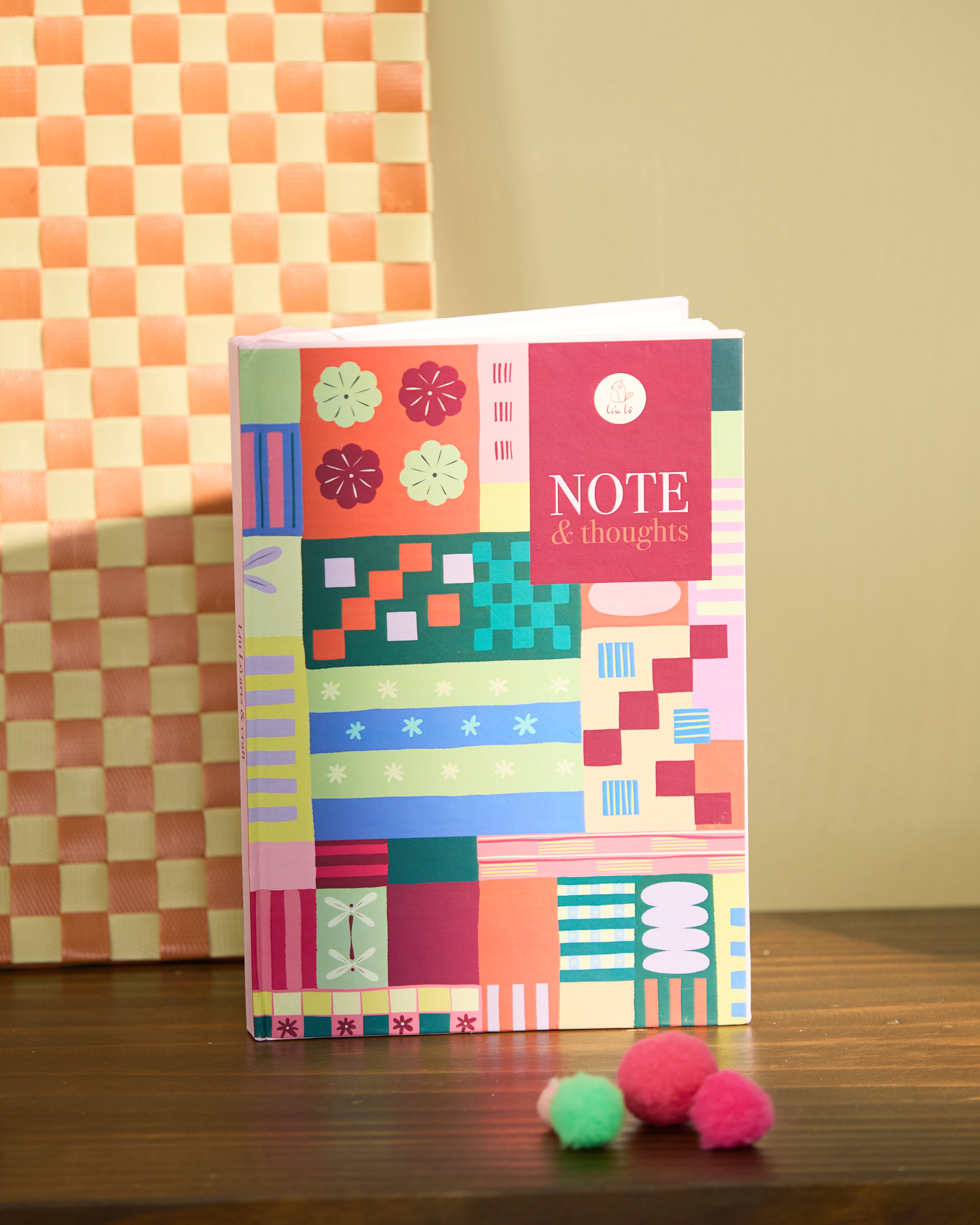 Sổ A5 Dot Líu Lô linen 100gsm / 120 page