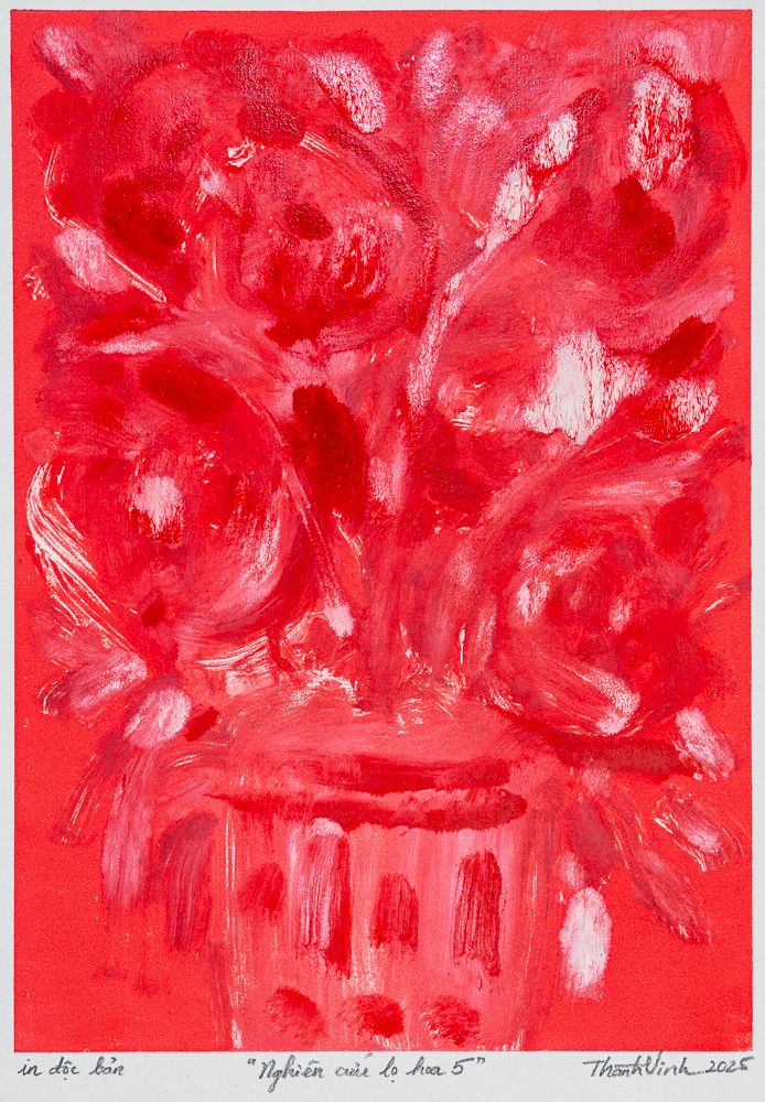 Tranh Intay Project Nghiên cứu lọ hoa 5 / Study of flower vase #5