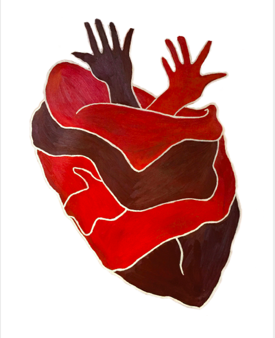 Tranh Ly Vu Healing Heart A4