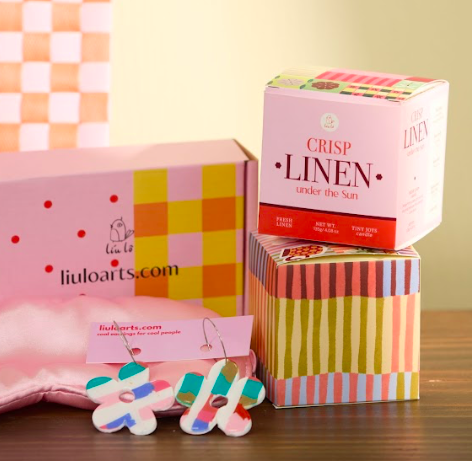 Nến crisp linen under the sun Líu Lô 135g