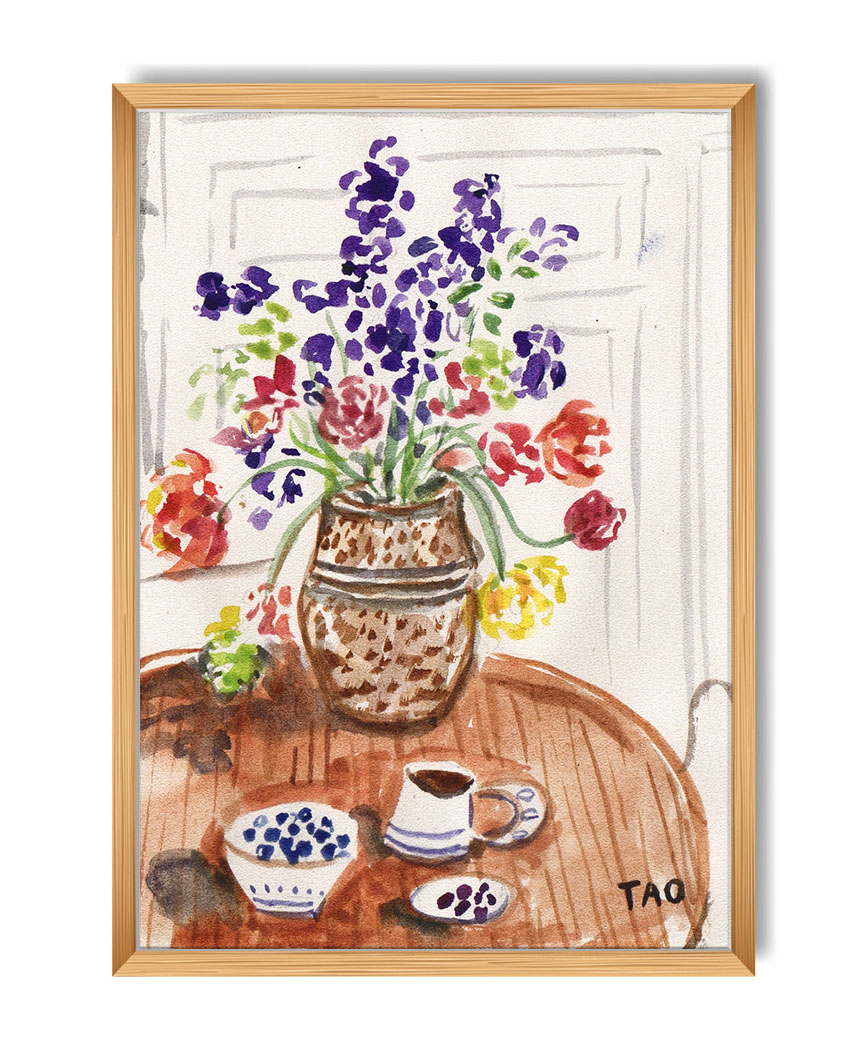 Tranh Tao A3 Still Life With Coffee / Still Life À La