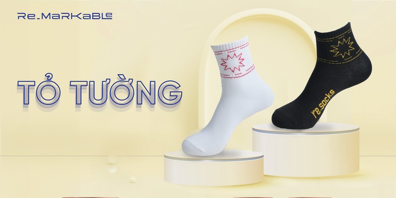 Tất Resocks Đất Nước - Tỏ Tường Trắng L