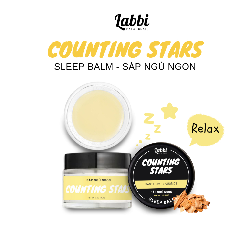 SLEEP BALM - COUNTING STARS [SÁP NGỦ NGON] LABBI