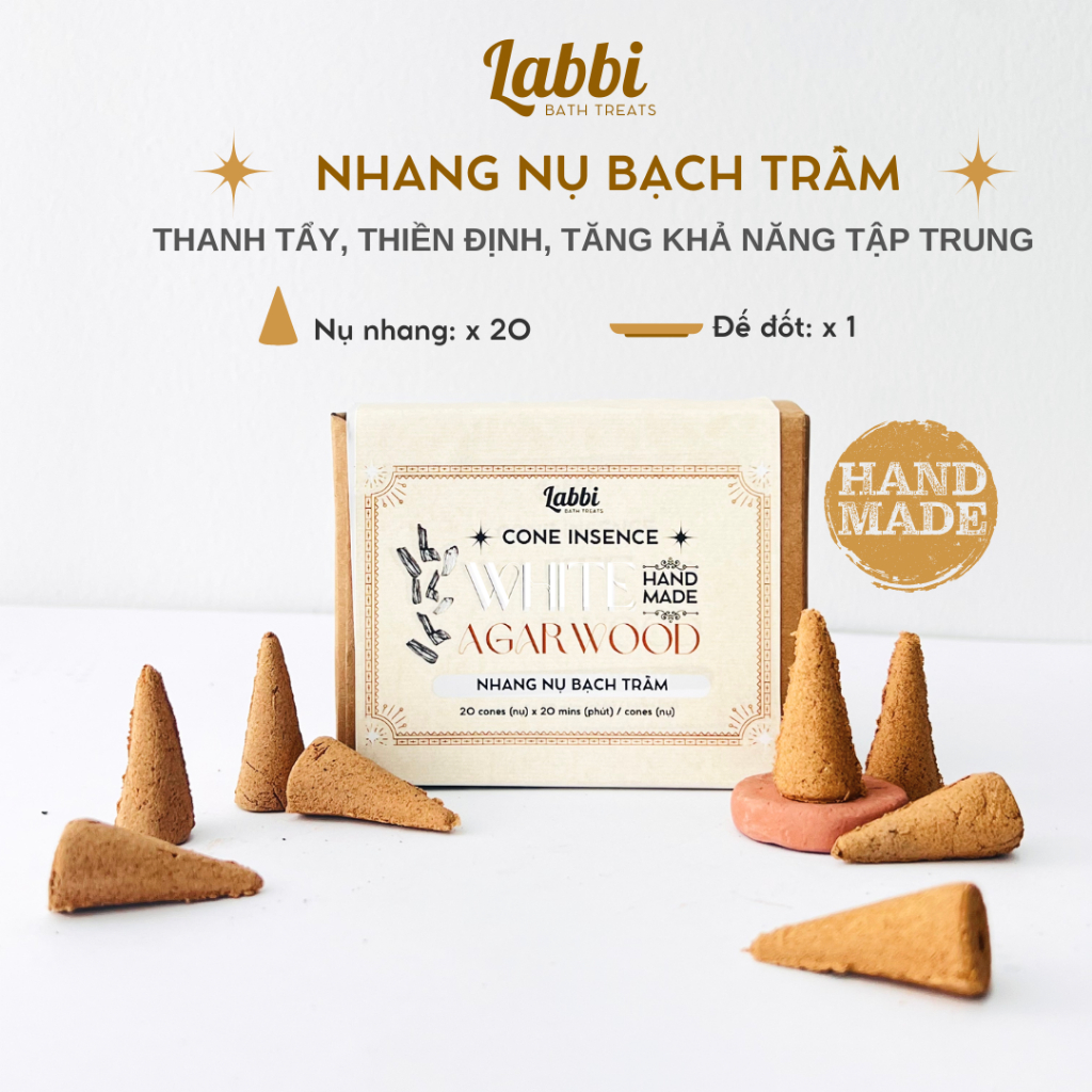 NỤ BÁCH TRẦM LABBI WHITE AGARWOOD