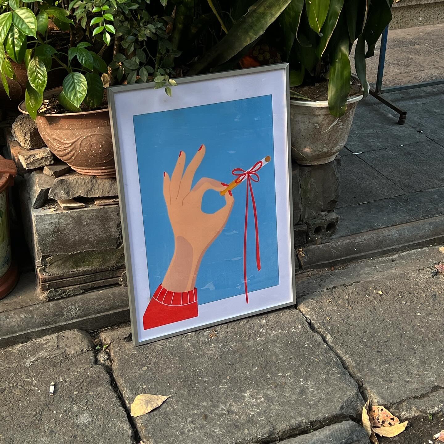 Tranh Posters Thingy Coquette Smoke A3