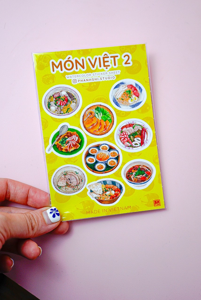 Sticker Phanhshi 9x13,5cm