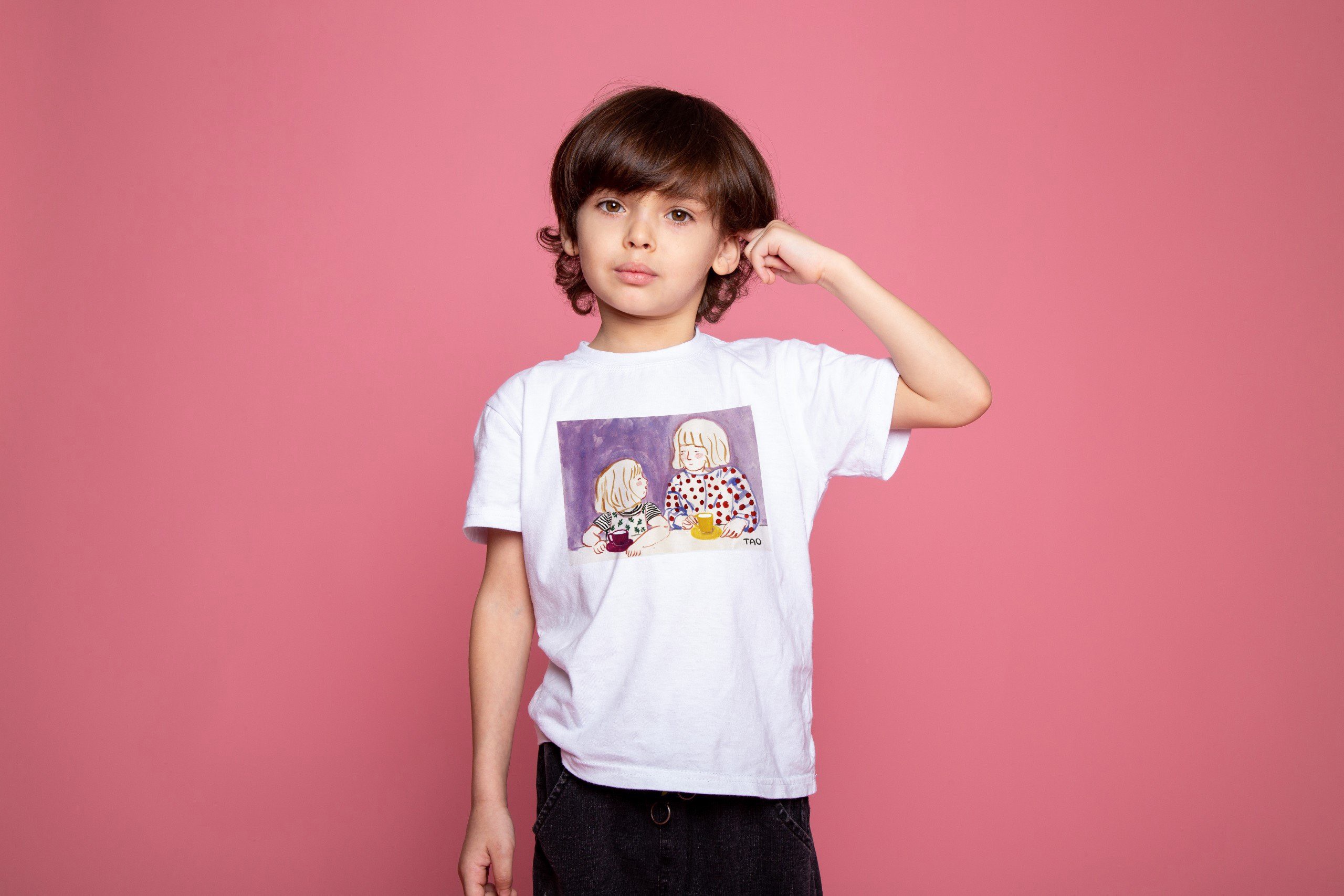 Áo Tao trẻ em sister hood