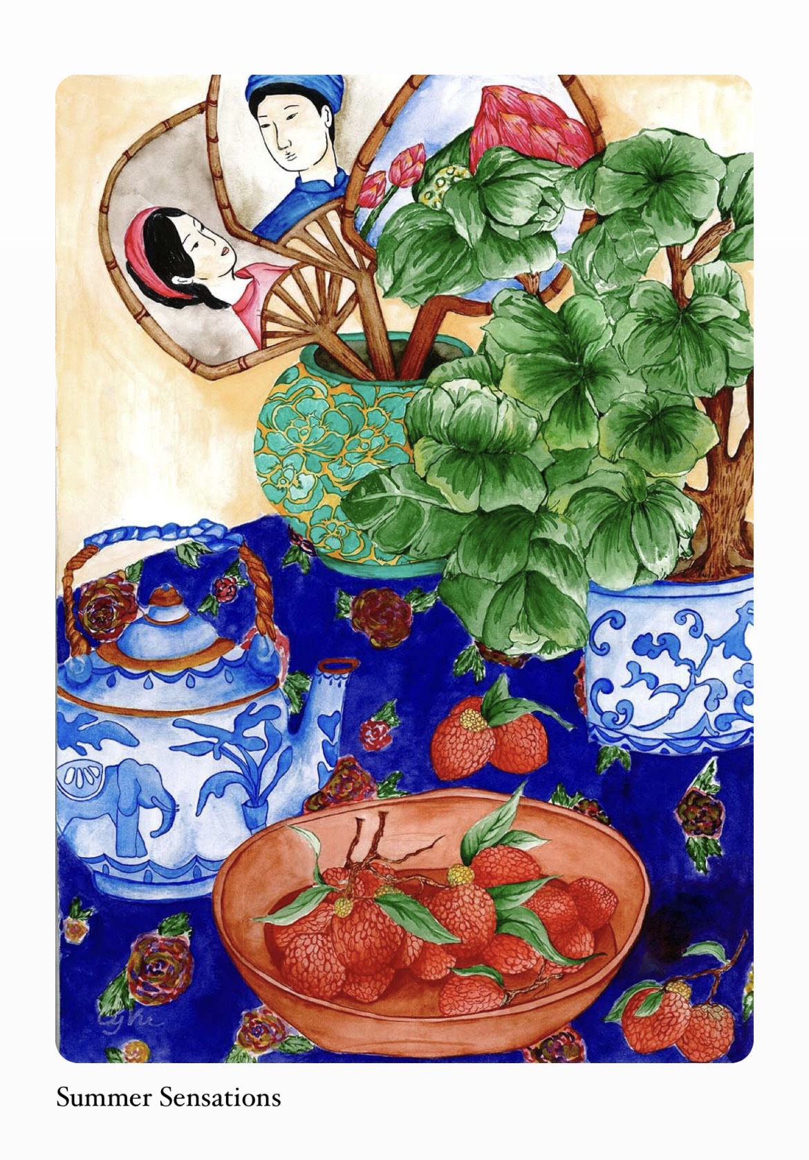 Tranh Ly Vũ A3 Summer Sensations