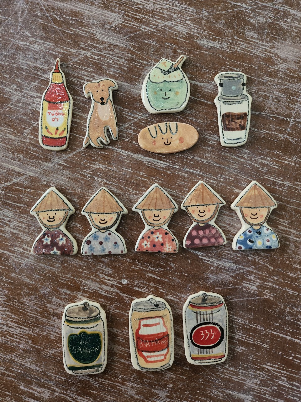 Nam Châm Magnet - Cà phê phin Haru Craft