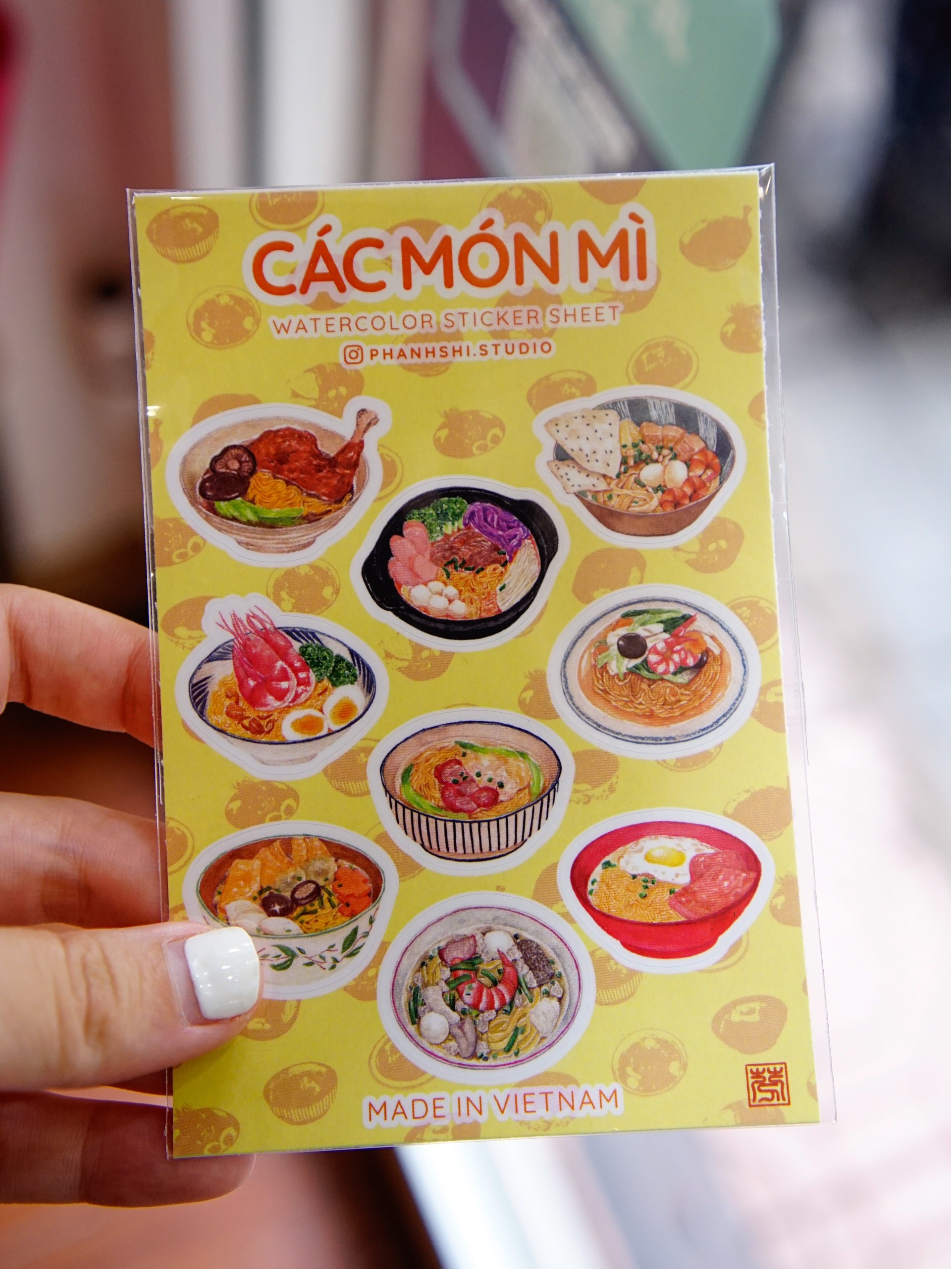 Sticker Phanhshi 9x13,5cm