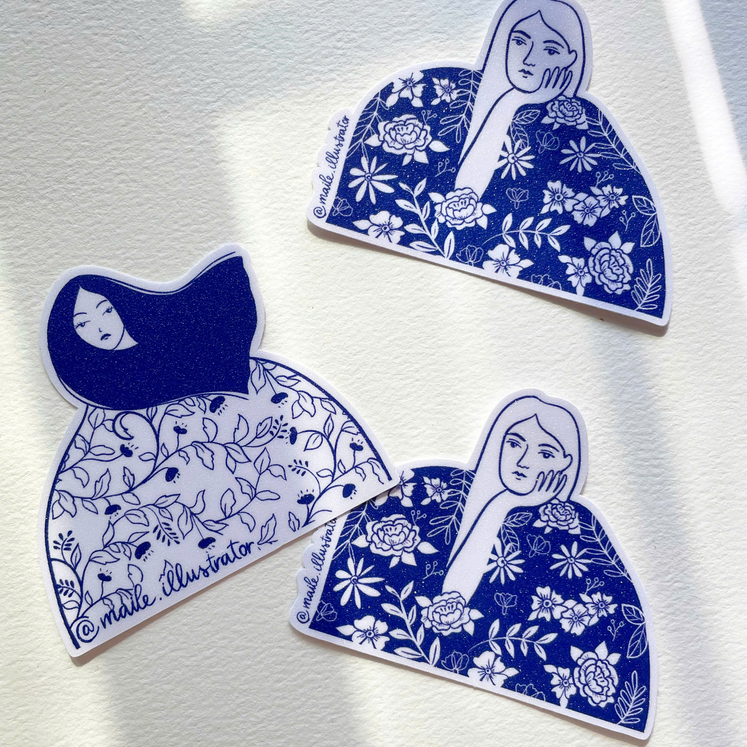 Sticker xinh gái Mai Lê