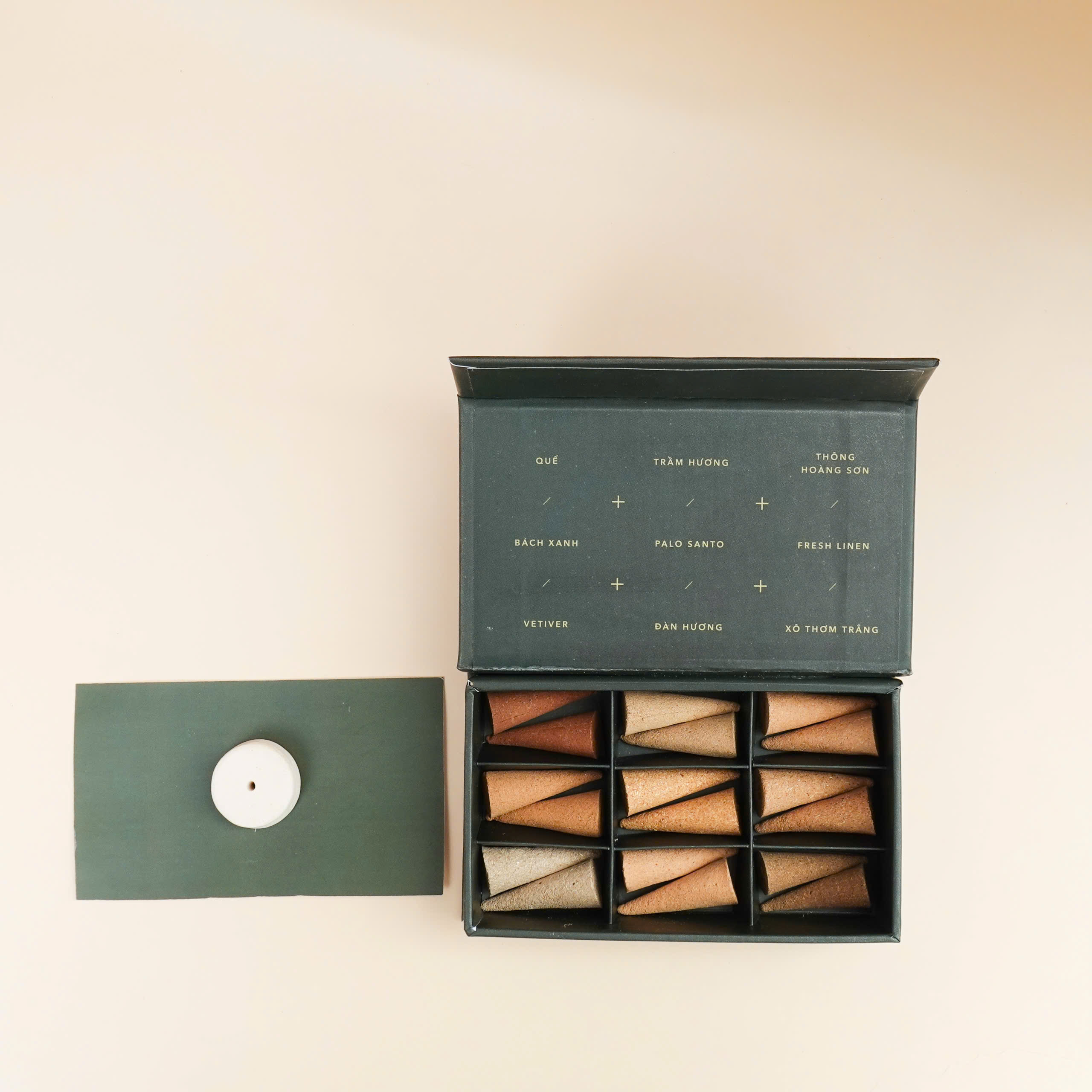 Hộp trải nghiệm trầm hương Quinta / Incense variety box
