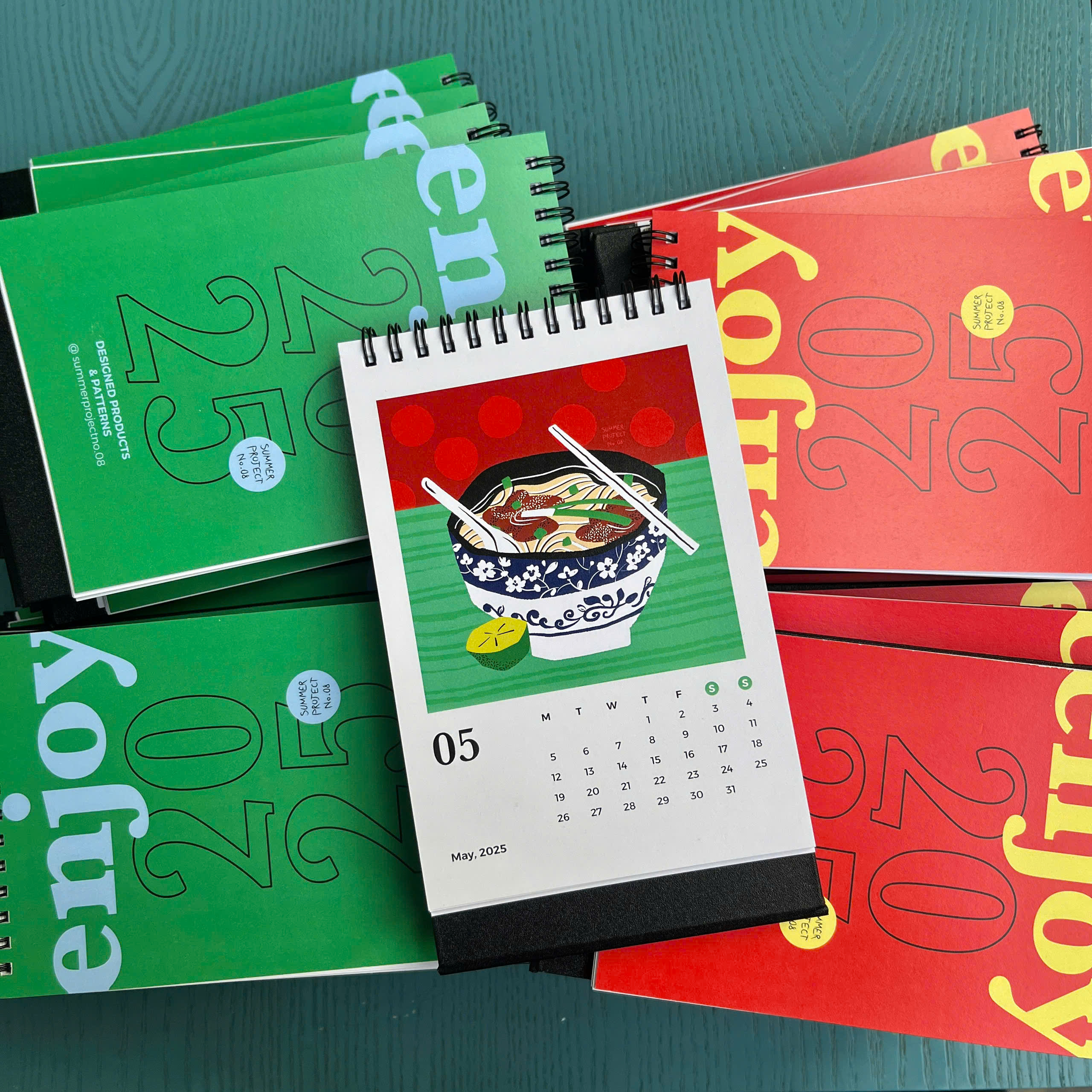 Lịch 2025 Summer Project No.8