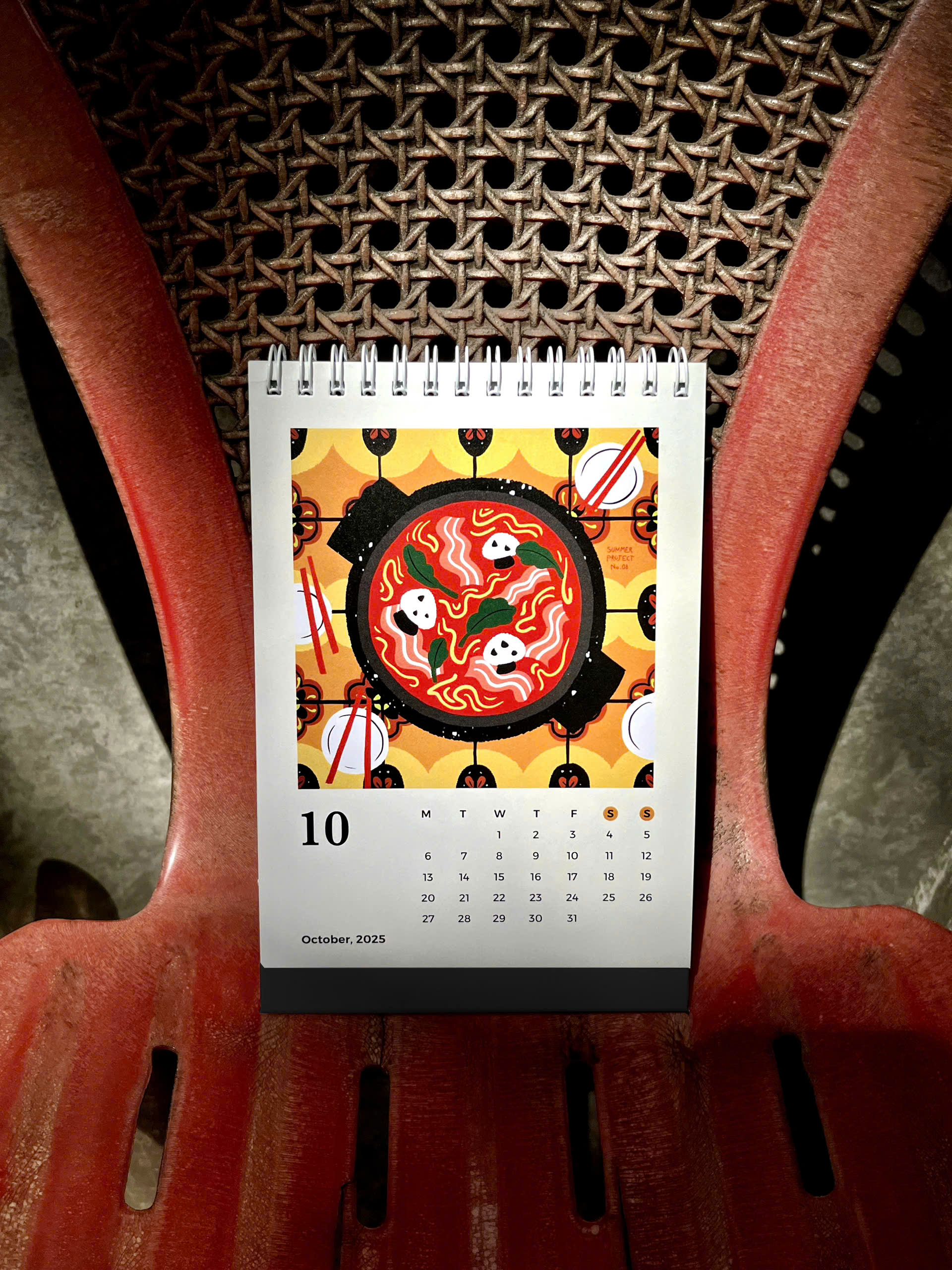 Lịch 2025 Summer Project No.8