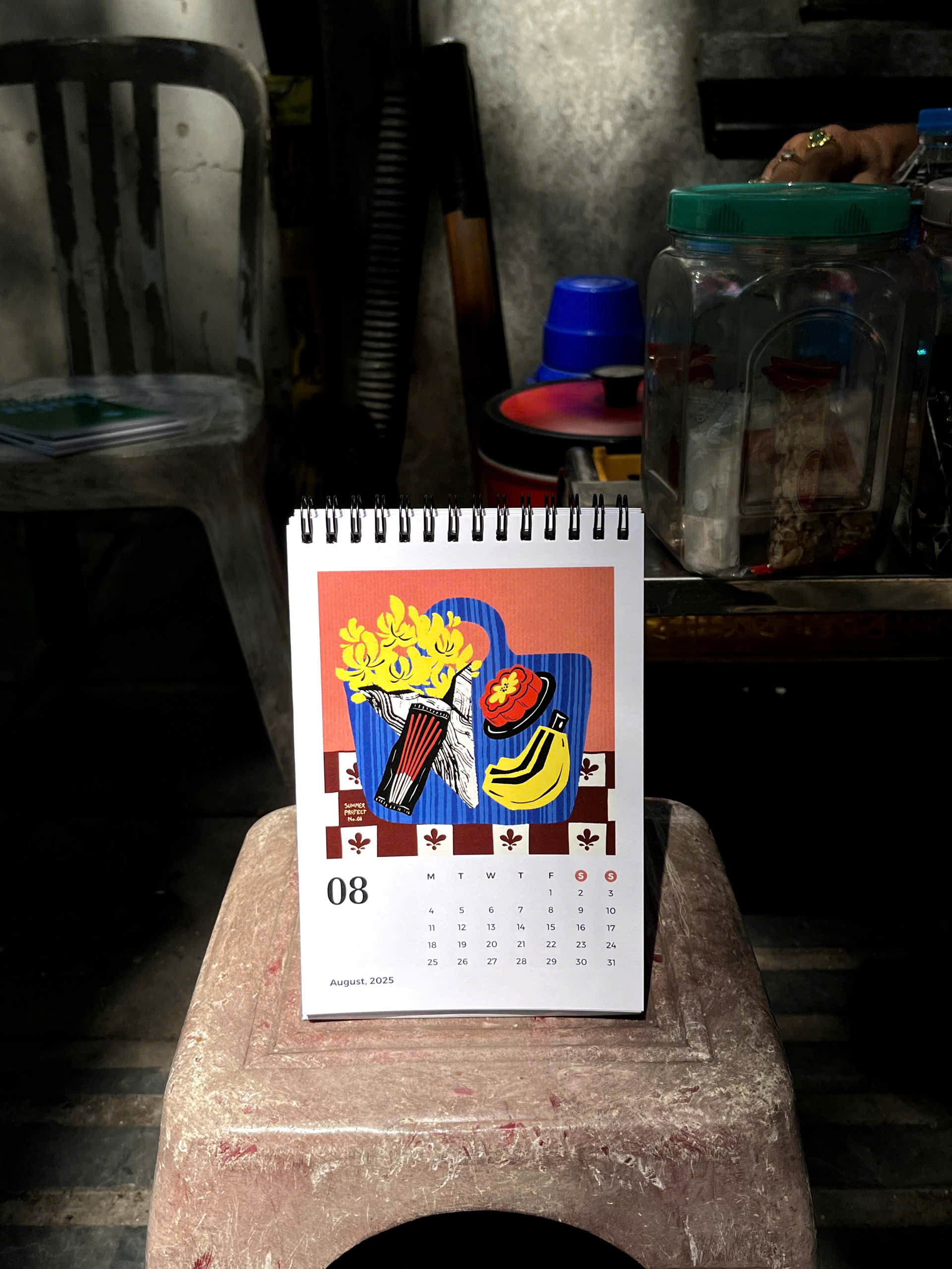 Lịch 2025 Summer Project No.8