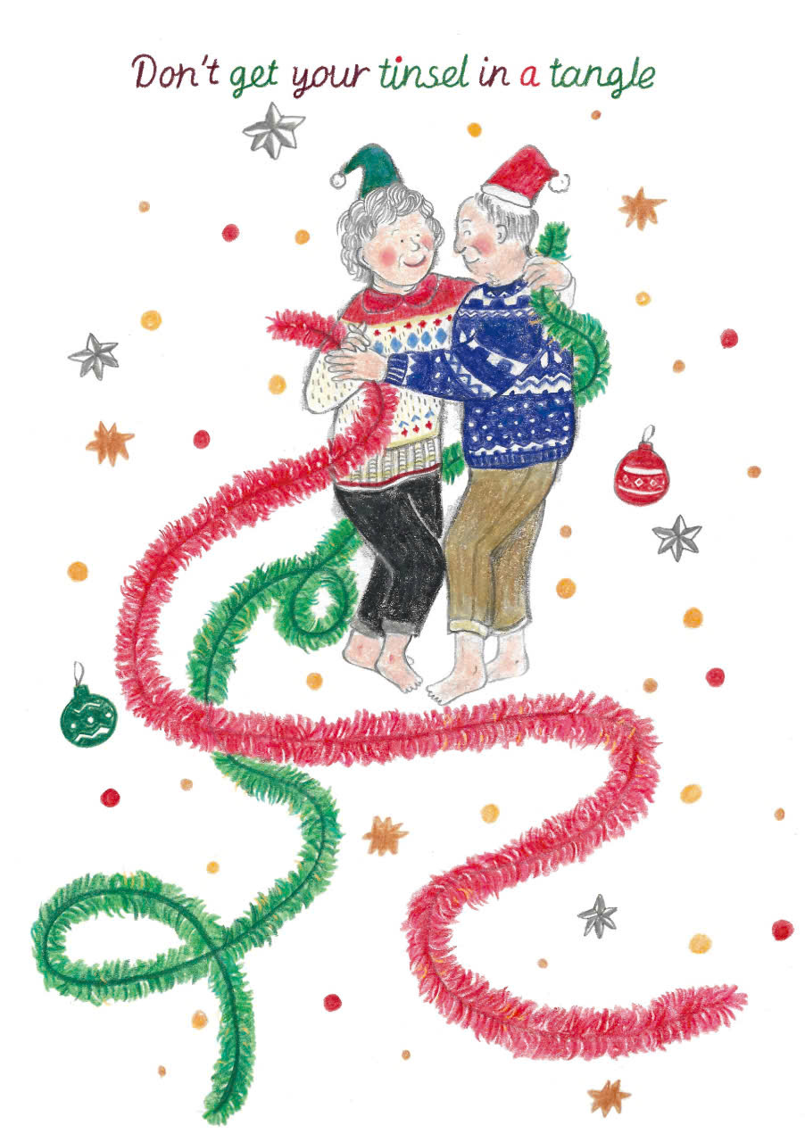 Thiệp Haru Craft Noel - Don' t Get Your Tinsel In A Tangle