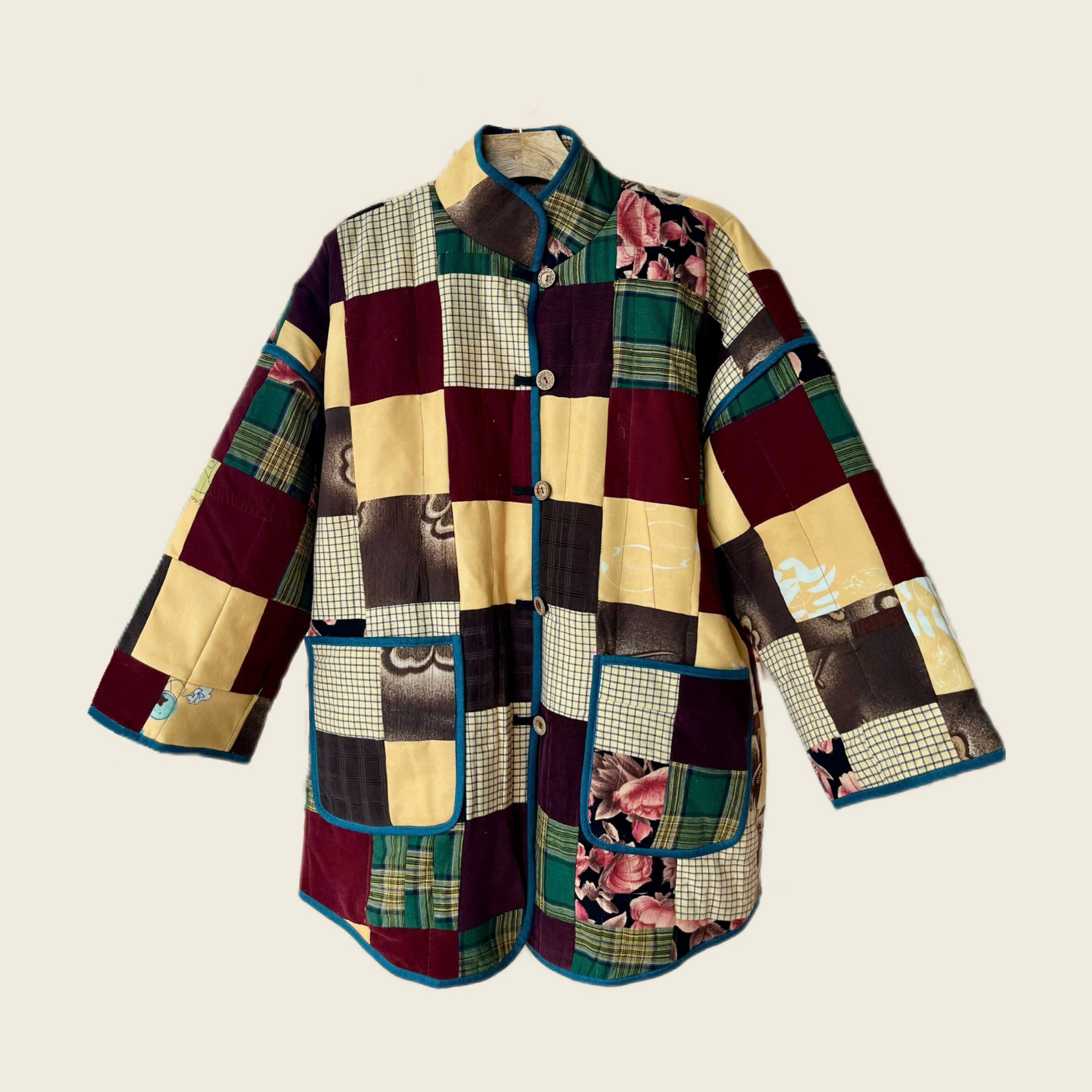 Áo khoác chần bông Chế Upcycled Clothing T125 3