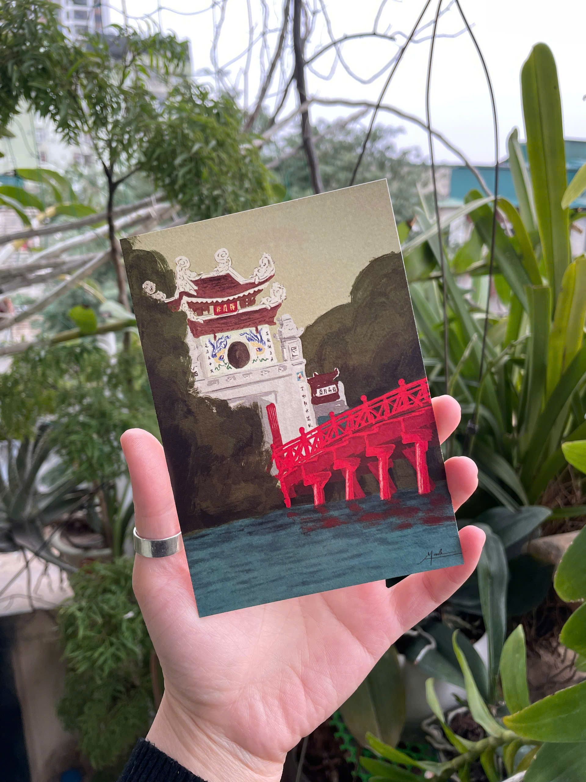 Thiệp Mai Lê Cầu Thê Húc