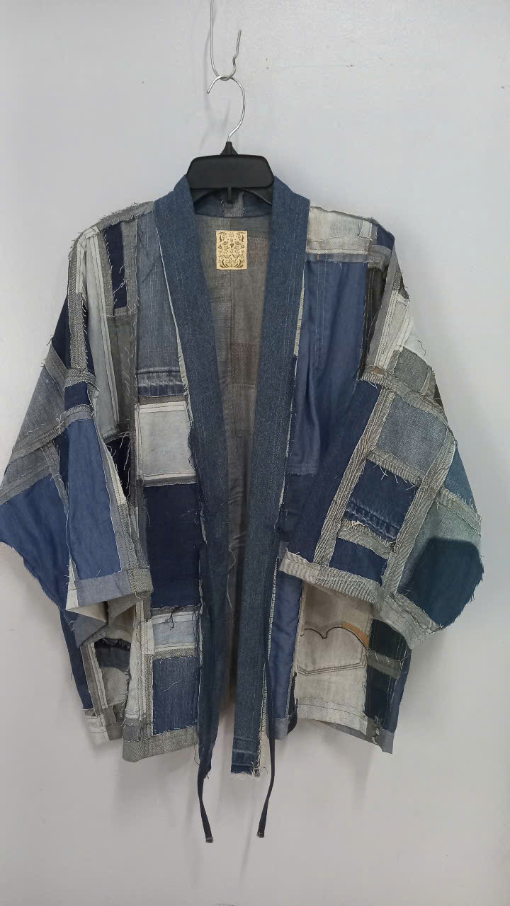 Áo bò xiên 1150 Chế Upcycled Clothing