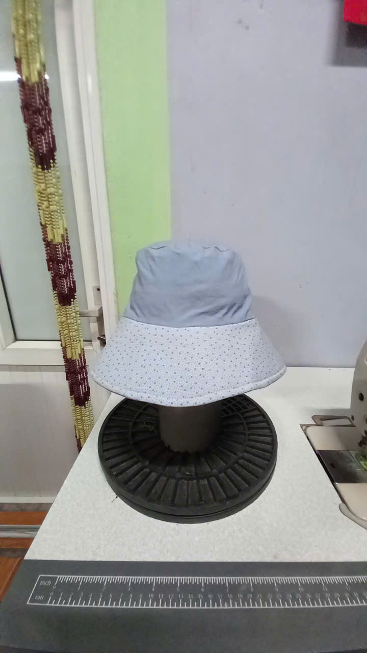 Mũ vải ghép T6/25 280k Chế Upcycled Clothing