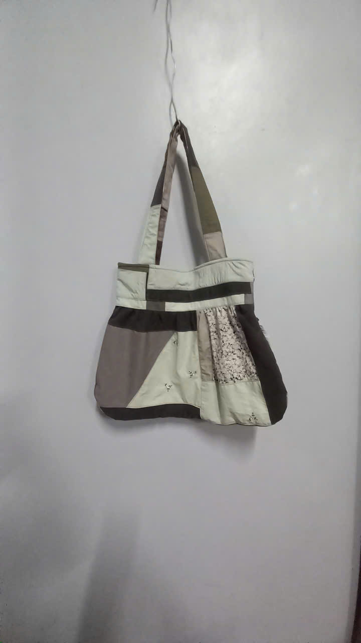 Túi vải ghép T6/25 320k Chế Upcycled Clothing