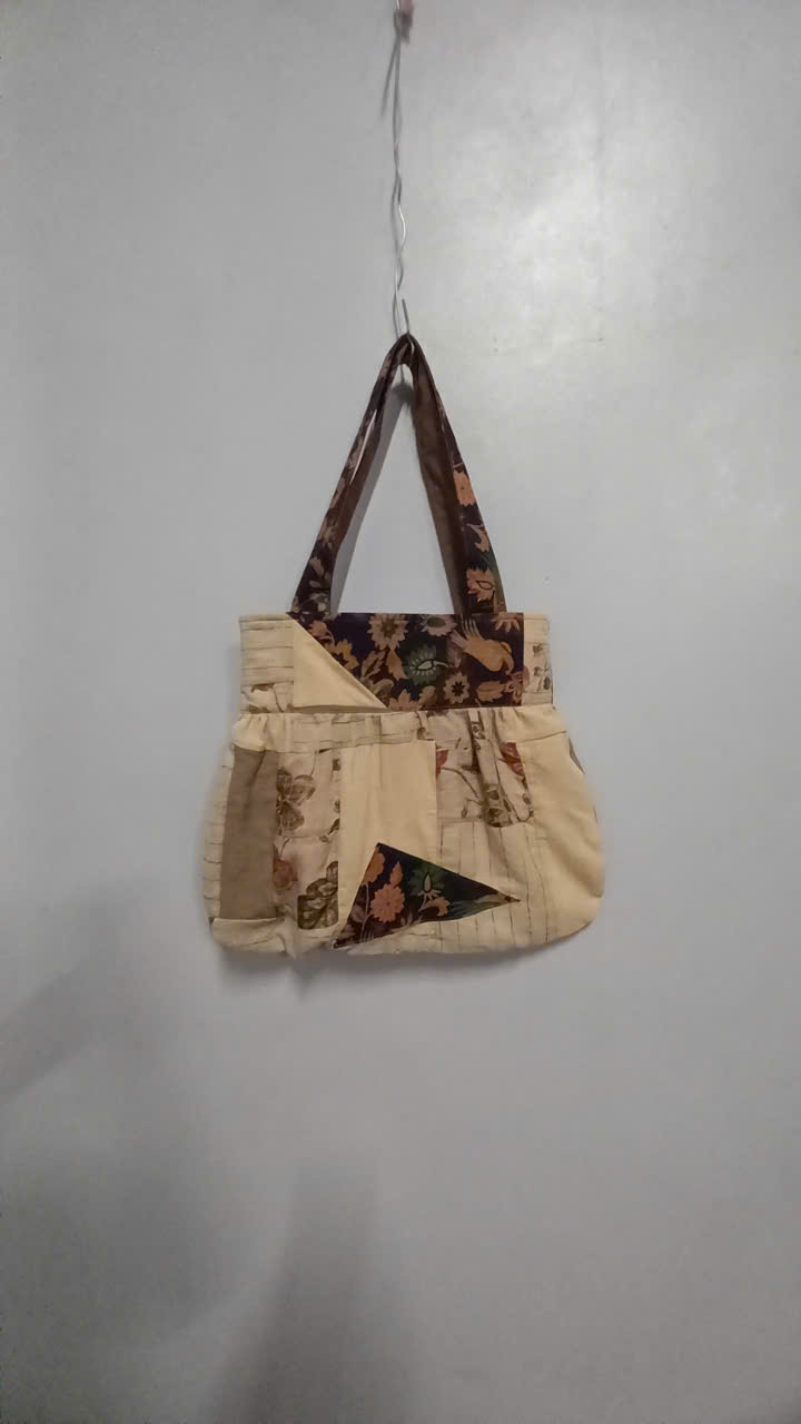 Túi vải ghép T6/25 320k Chế Upcycled Clothing