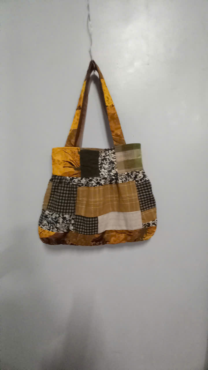 Túi vải ghép T6/25 320k Chế Upcycled Clothing