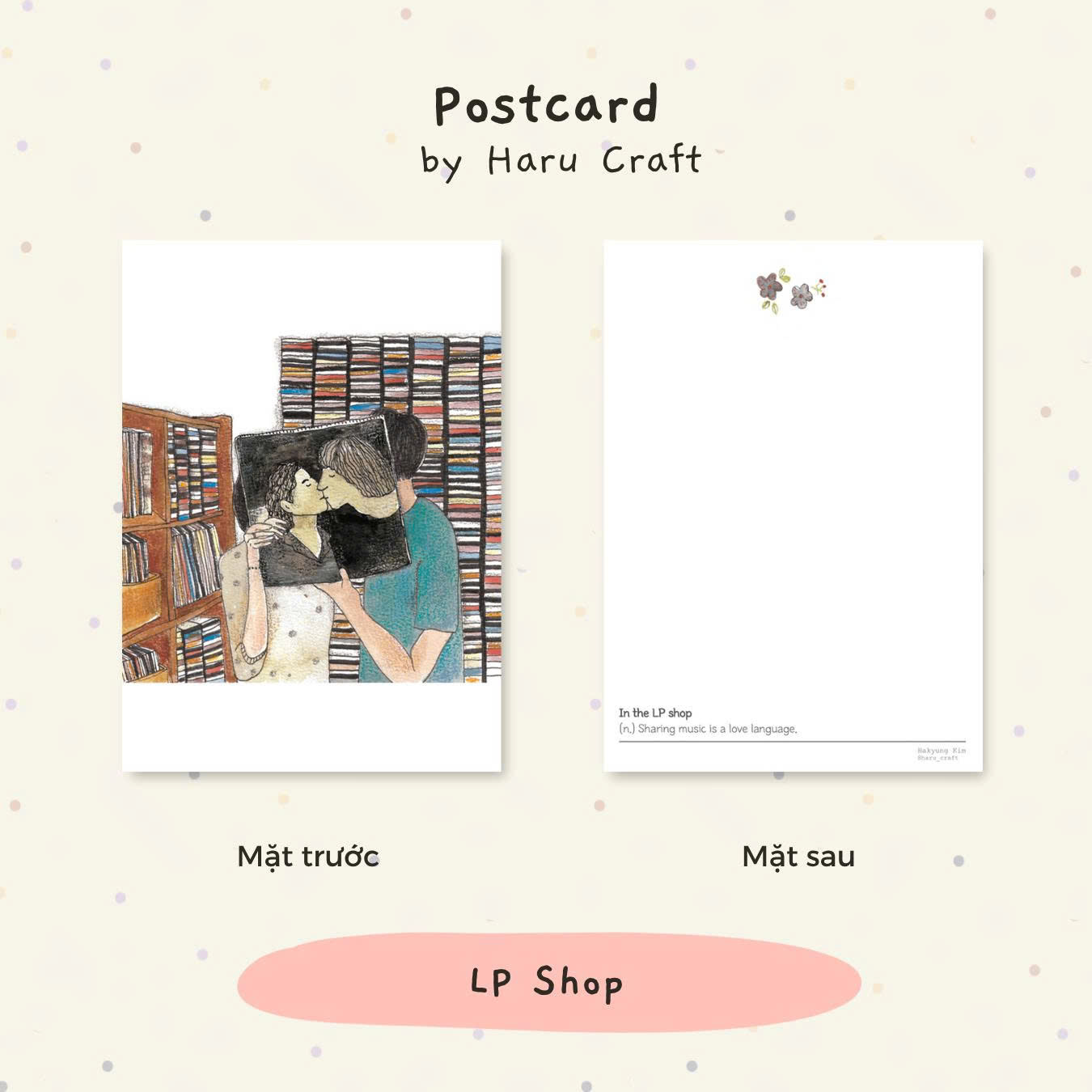 Thiệp Haru Postcard_LP Shop